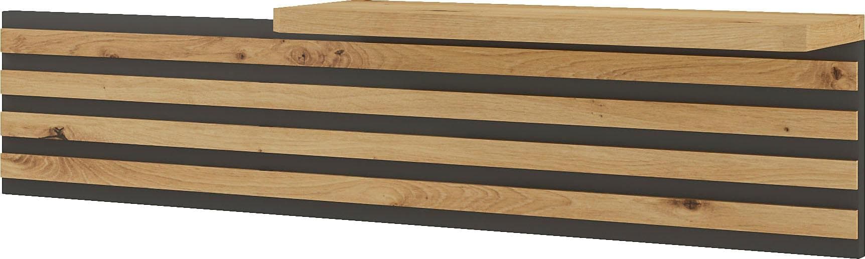 MUSTERRING Aufsatzpaneel Isabelle Nachtschrank Bianco-Eiche
