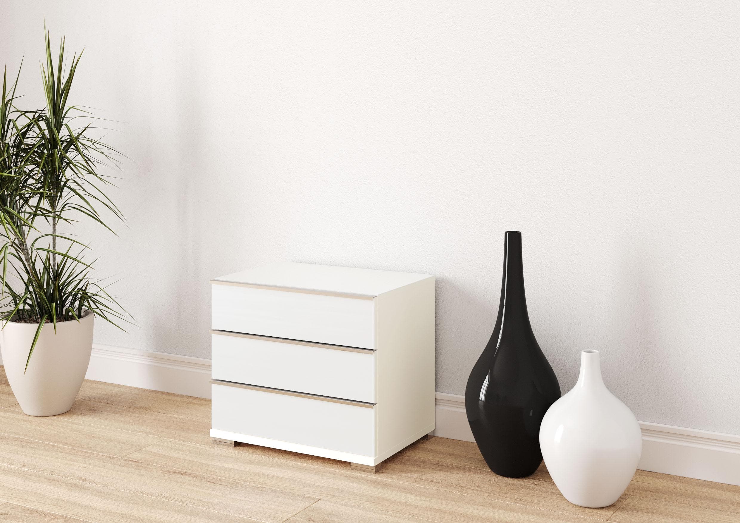 Musterring Nachtkonsole Imola W mit Selbsteinzug und Dämpfung