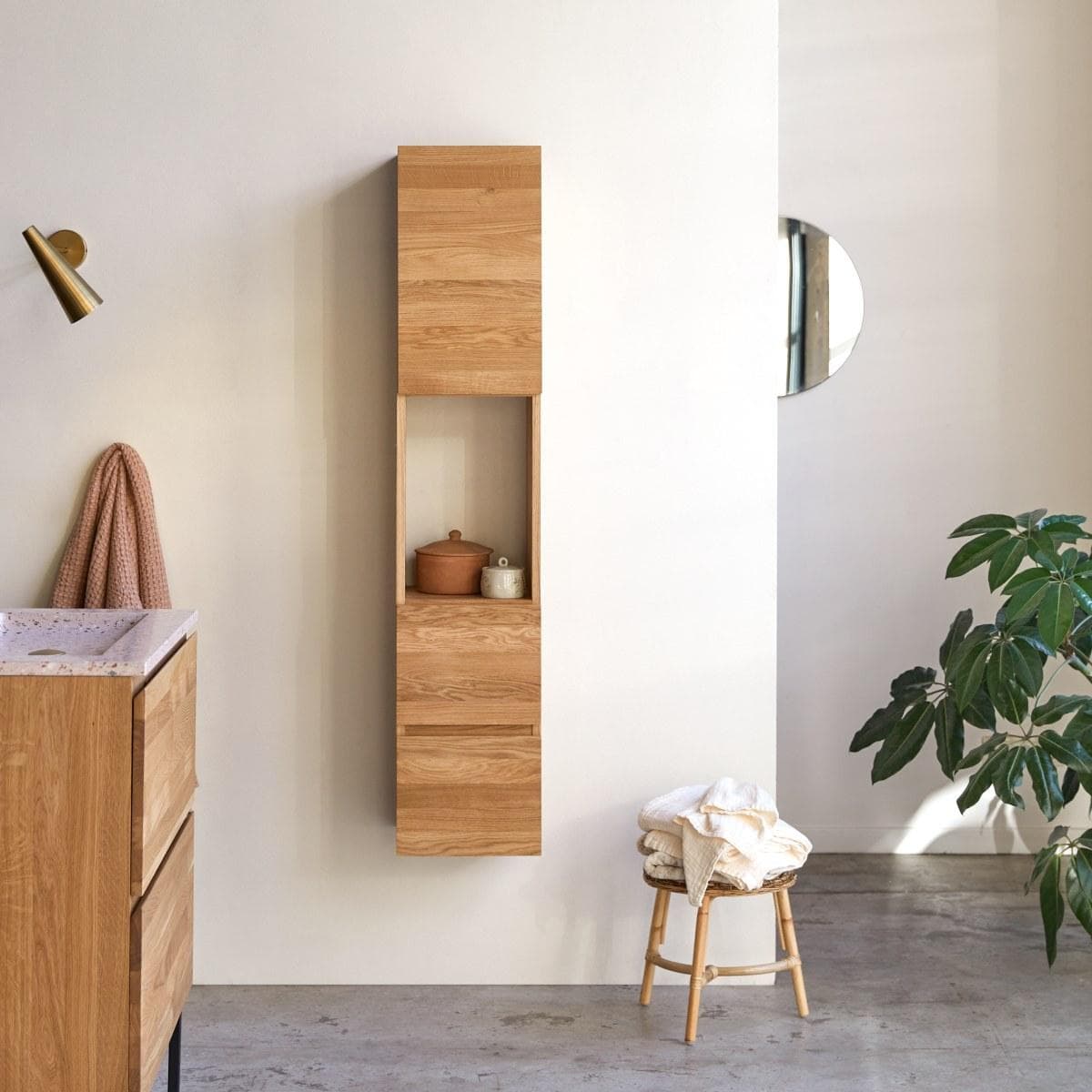 Tikamoon Hängeelement Nova aus Eichenholz 150