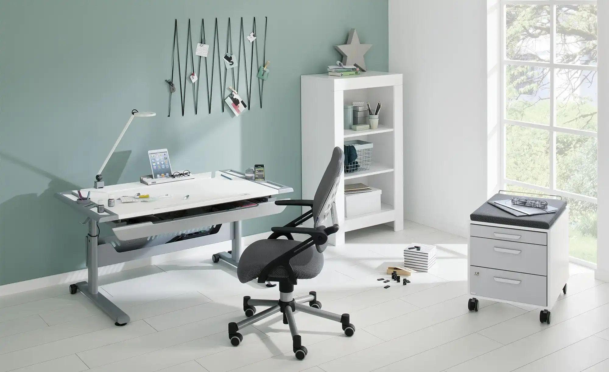 PAIDI Schülerschreibtisch Tablo Mehrfarbig