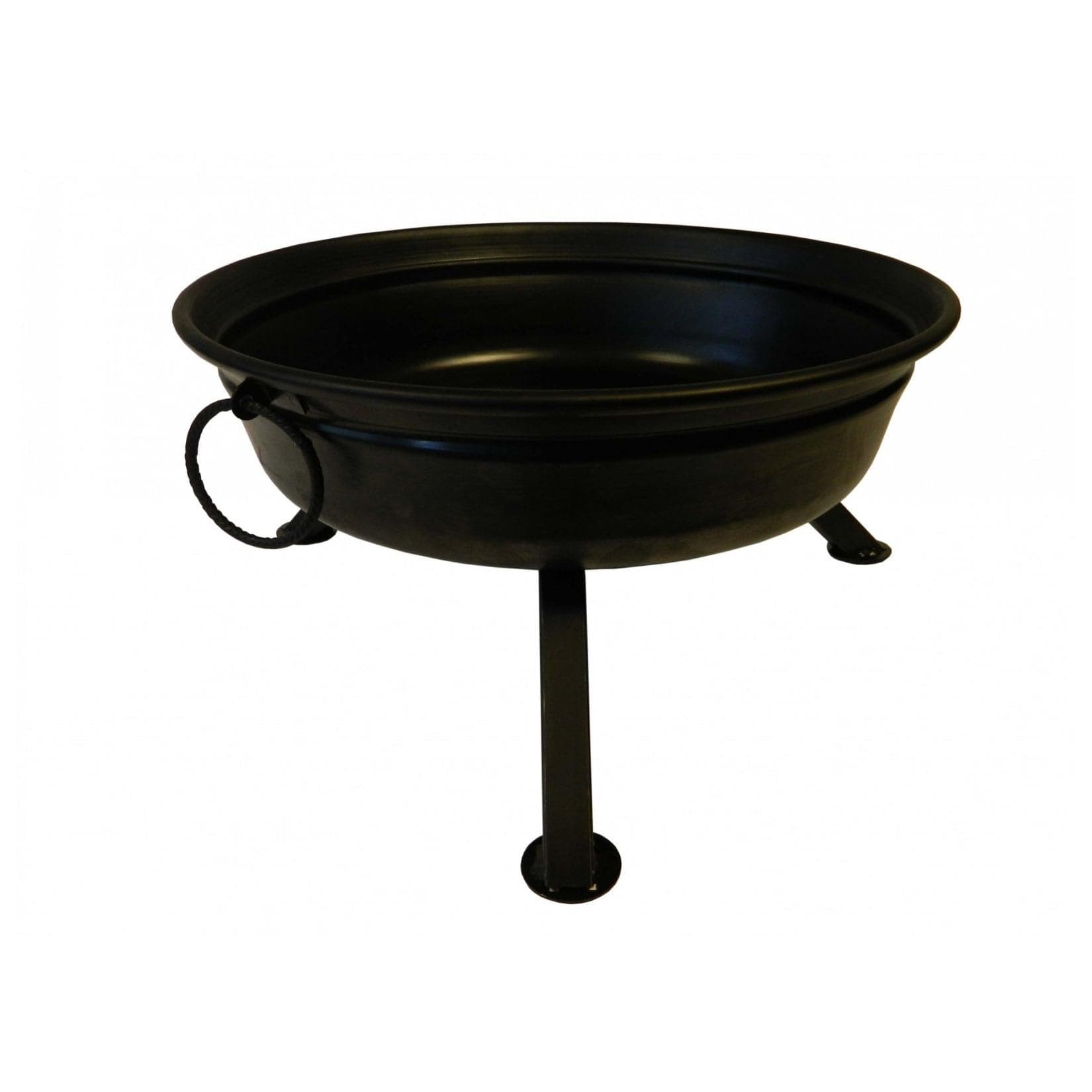 Best Sporting Feuerschale aus Stahl, schwarz, 60 cm Durchmesser