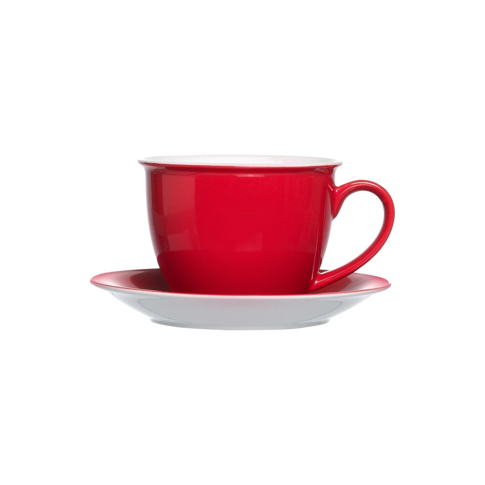 Ritzenhoff & Breker Milchkaffee Tasse mit Untertasse Doppio 350 ml