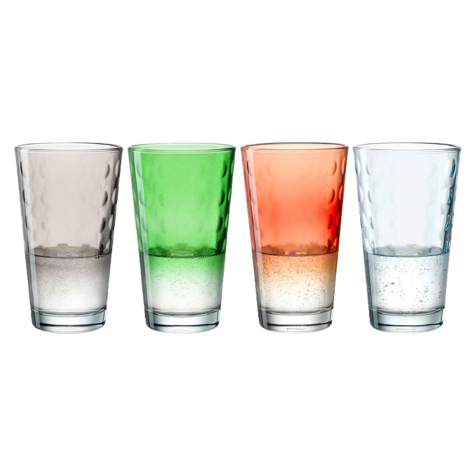 Leonardo Trinkgläser Optic 540 ml 4er Set