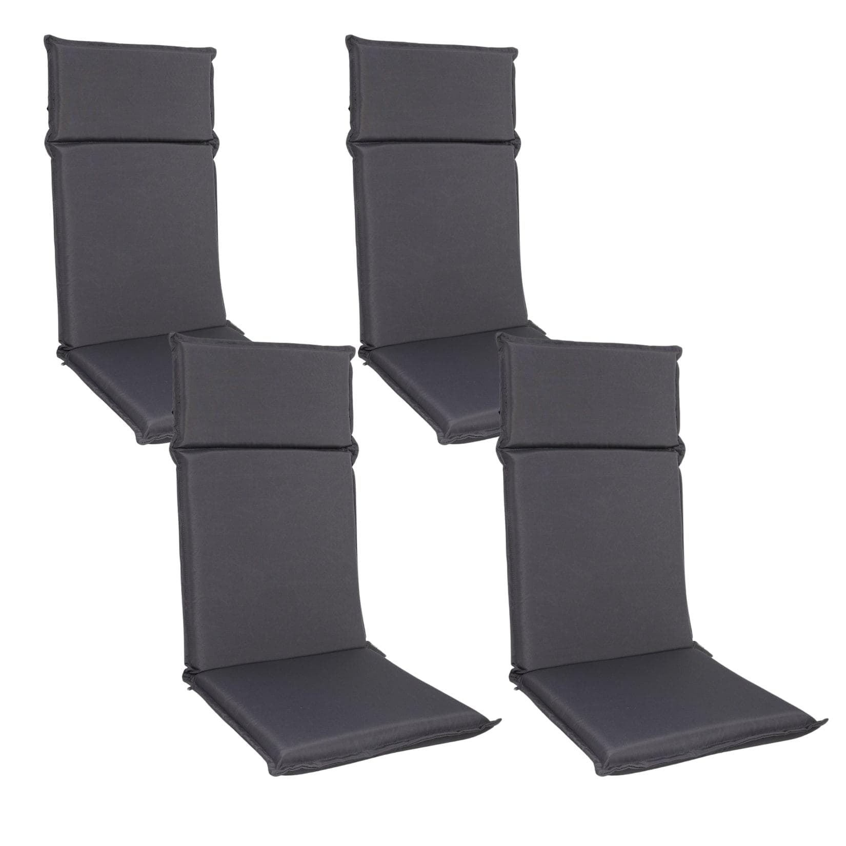 Albatros International Sitzkissen Anthrazit Outdoor Hochlehner UV-Schutz