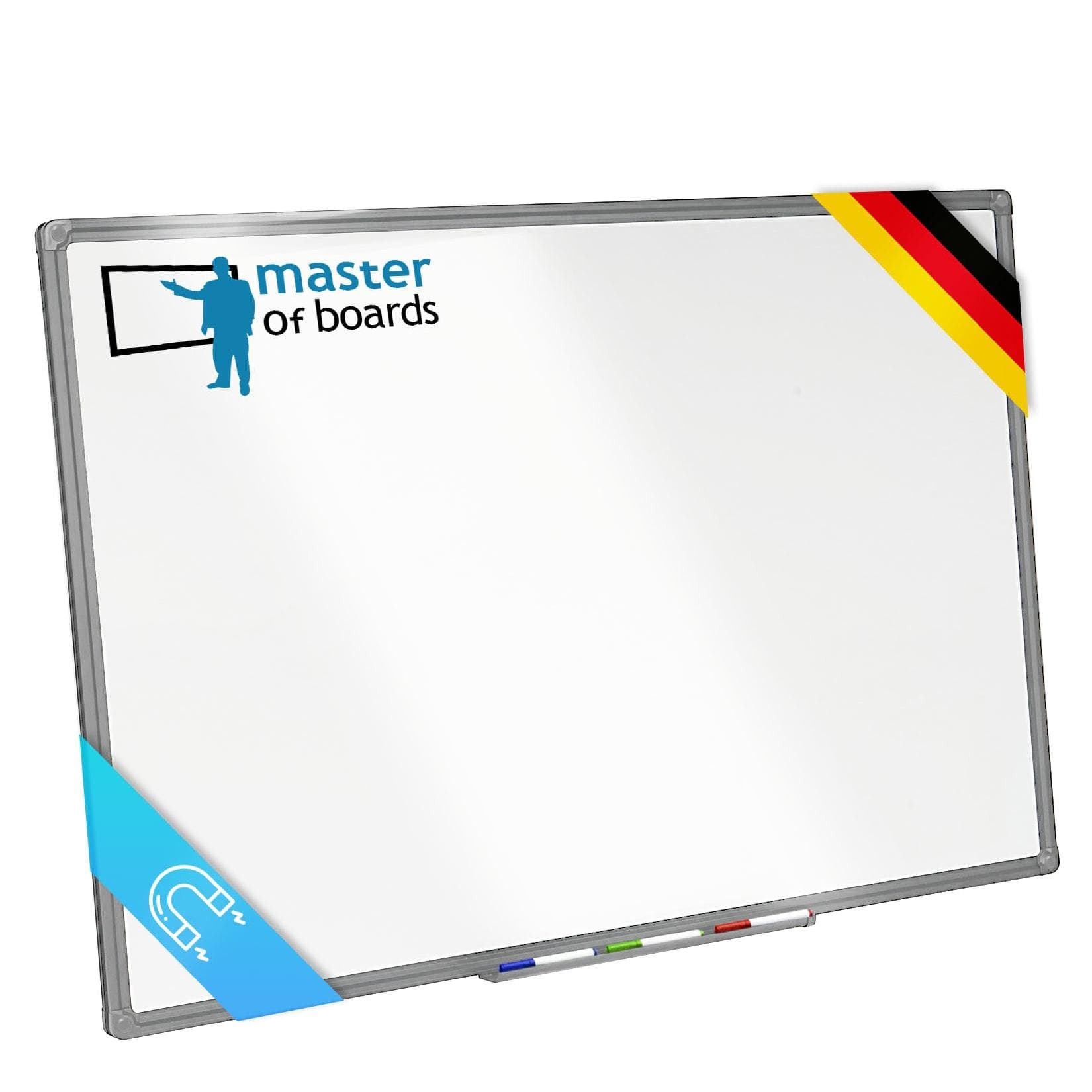 Master of Boards Whiteboard Weiss Lackierte Oberfläche