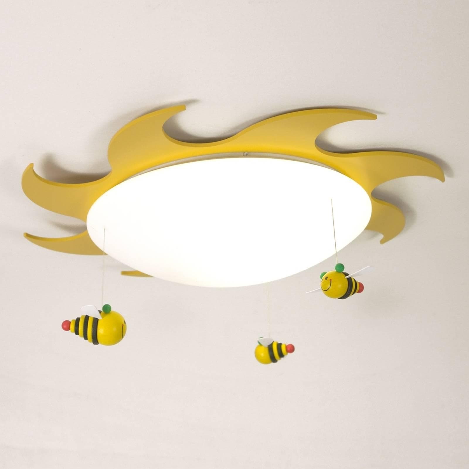 Deckenleuchte Sum Sum Kinderzimmer Bienchen Holz