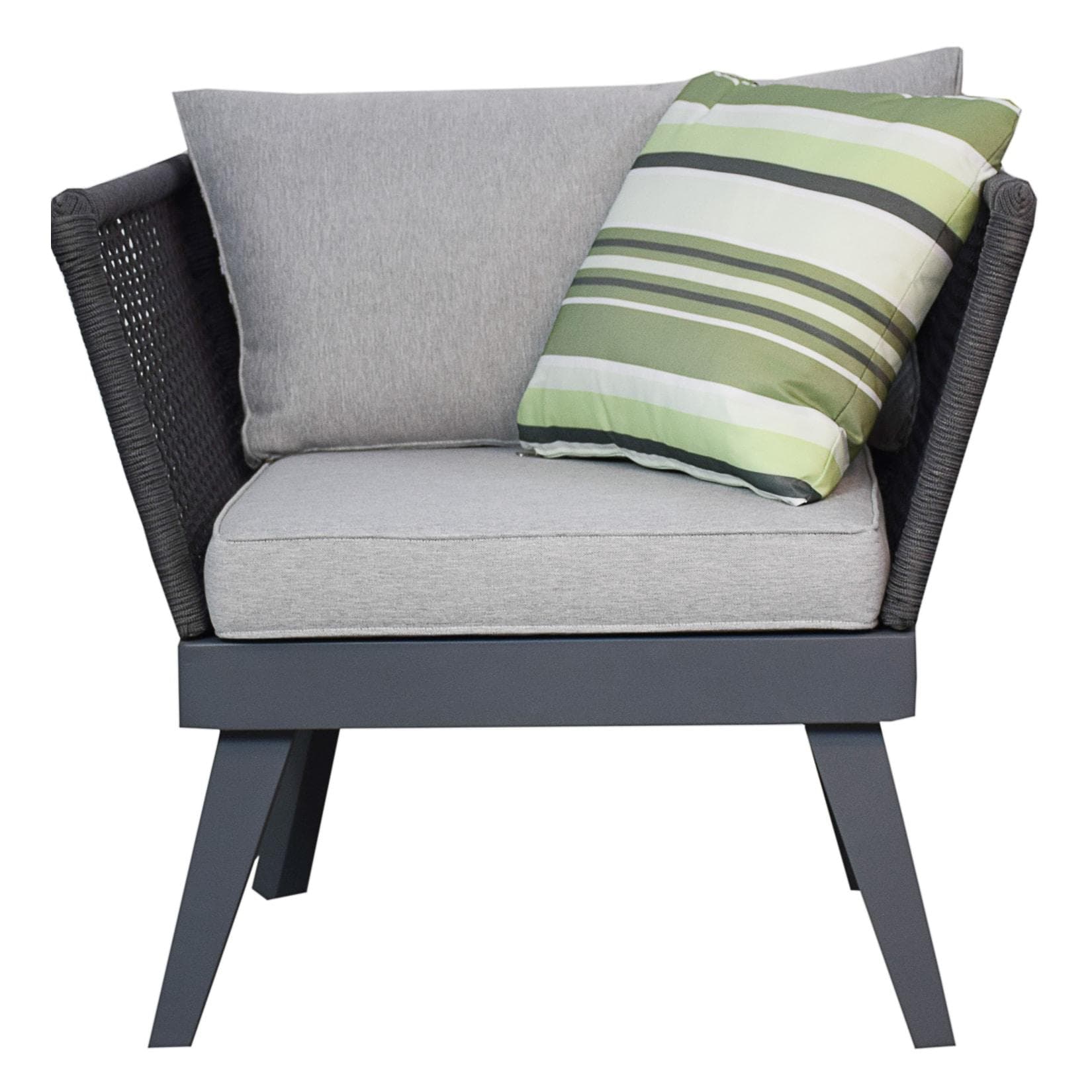 Gartensessel Cuba Anthrazit Gartenmöbel Garten Lounge Möbel