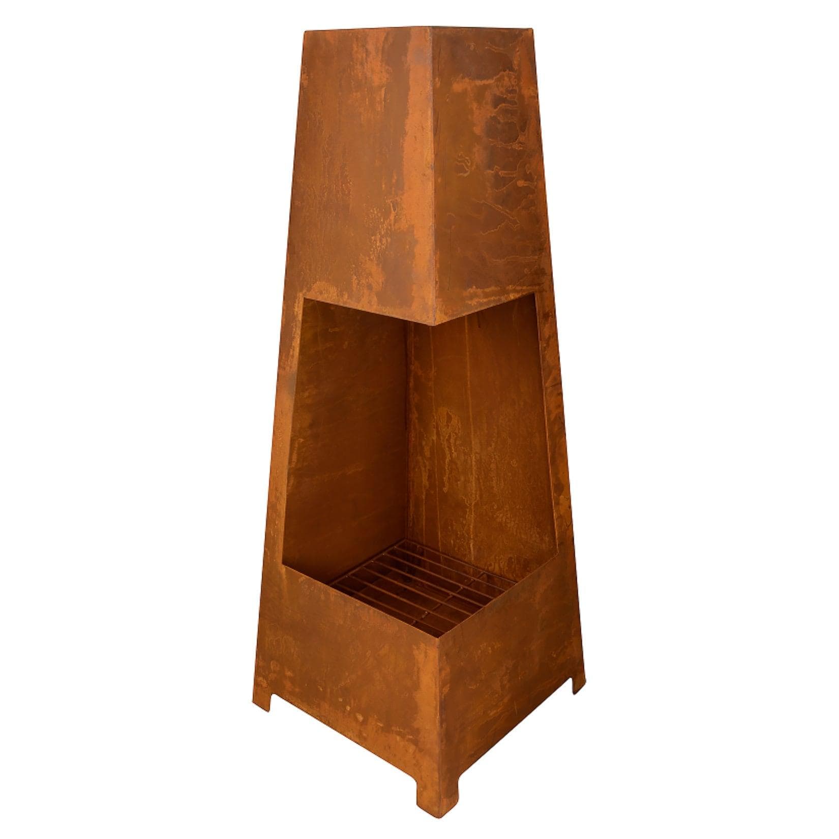 Jet-Line Feuerstelle Burbank Rostoptik Braun/Schwarz Vintage Design