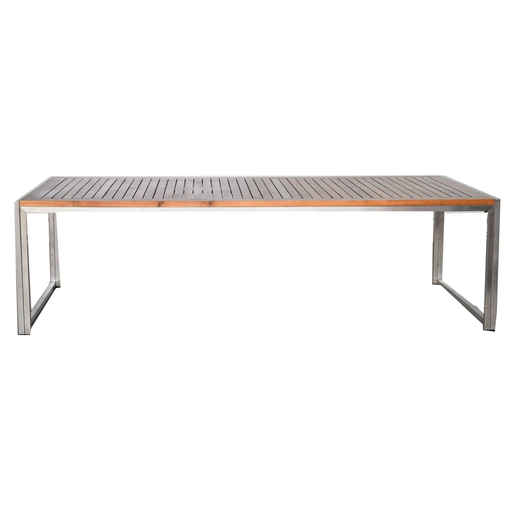 Jet-Line Tisch Artemis Akazienholz Edelstahl Gartenmöbel