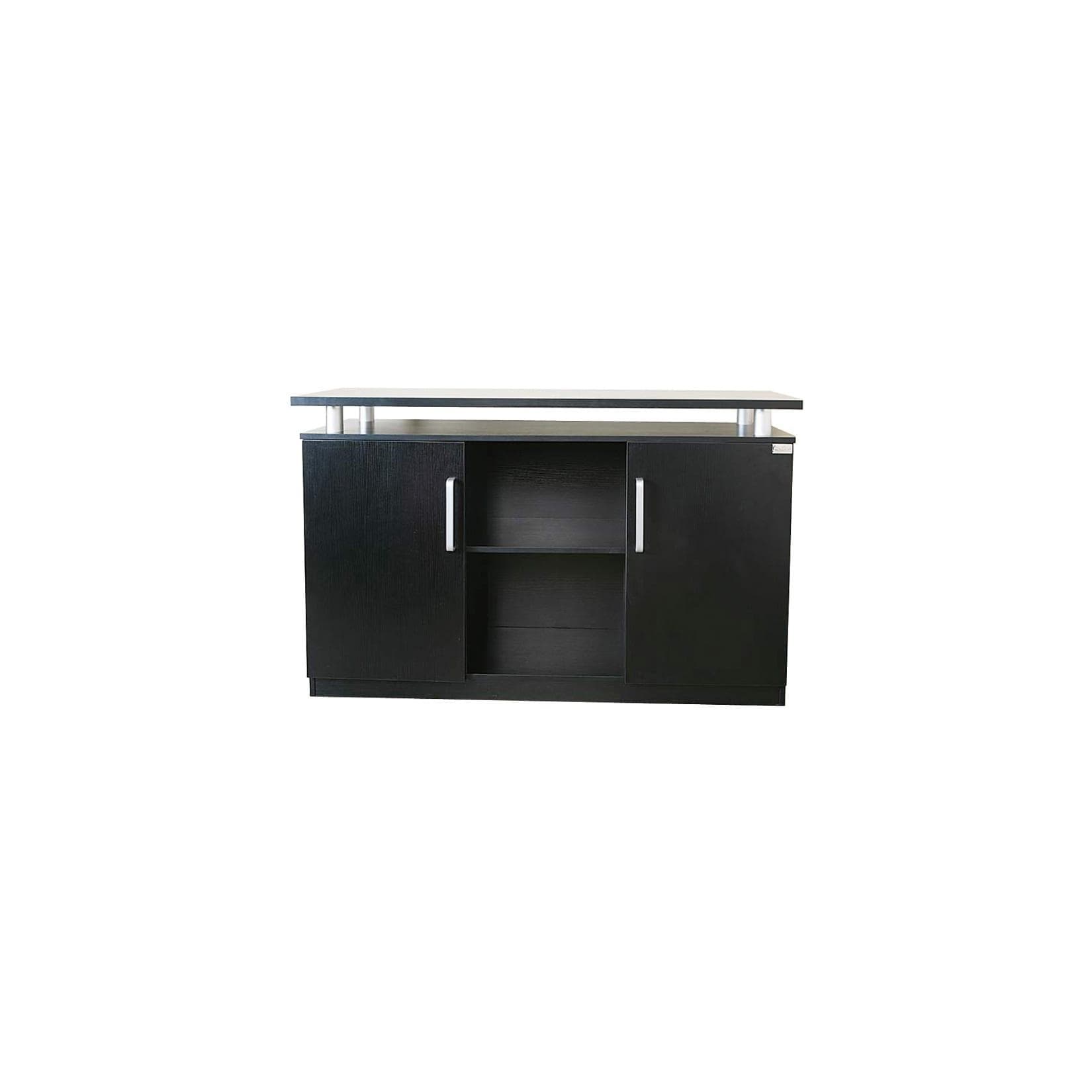 Büromöbel Büro Schrank Aktenschrank ORLY Schwarz