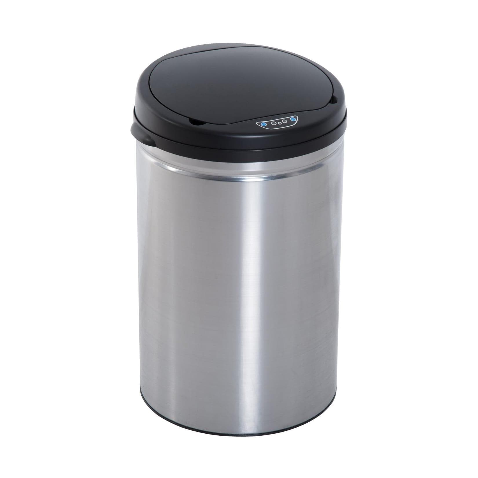 HOMCOM Müll-Eimer ABS, Edelstahl, PP mit Infrarot-Technologie
