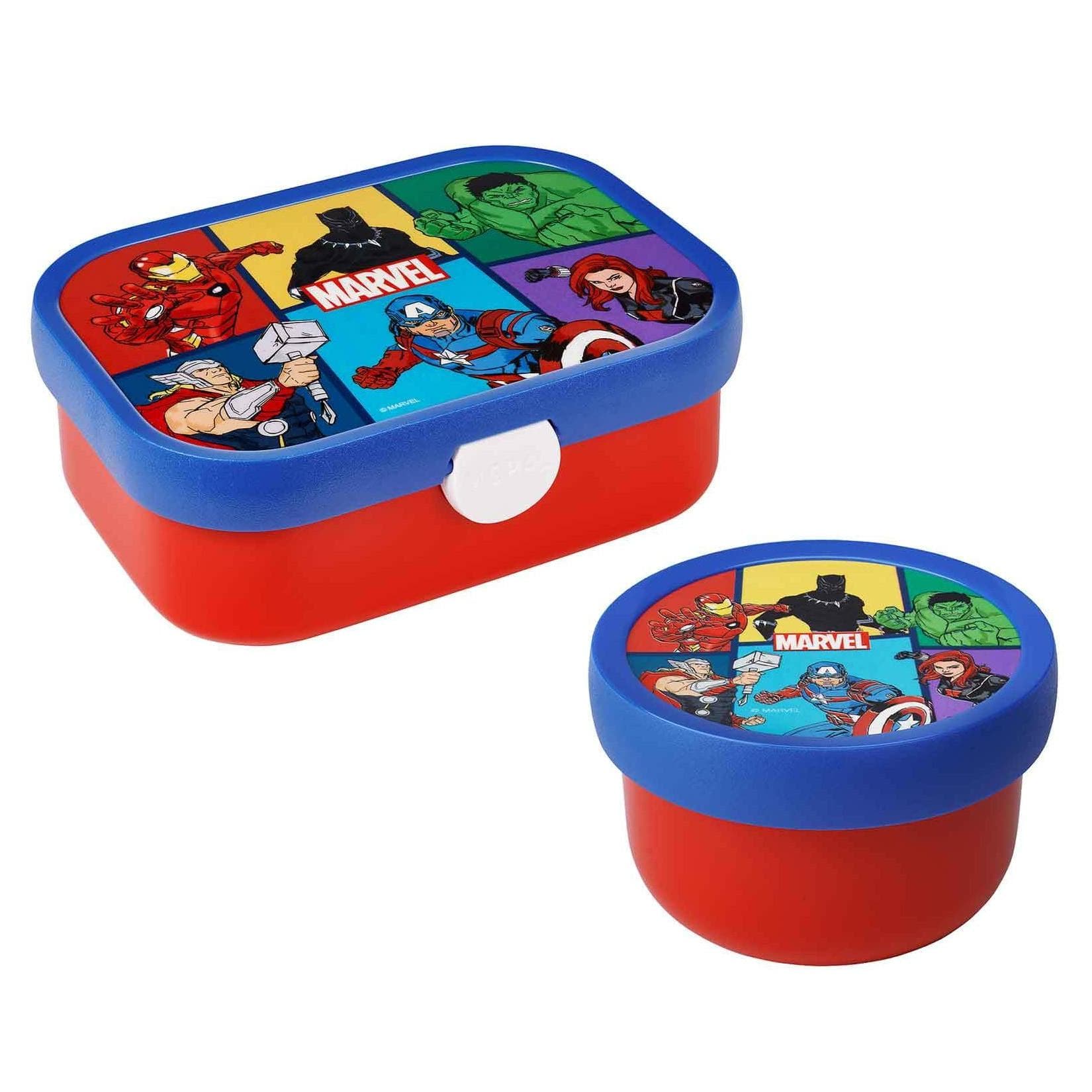 Mepal Bento- und Obstbox Set Avengers Campus 300ml & 750ml