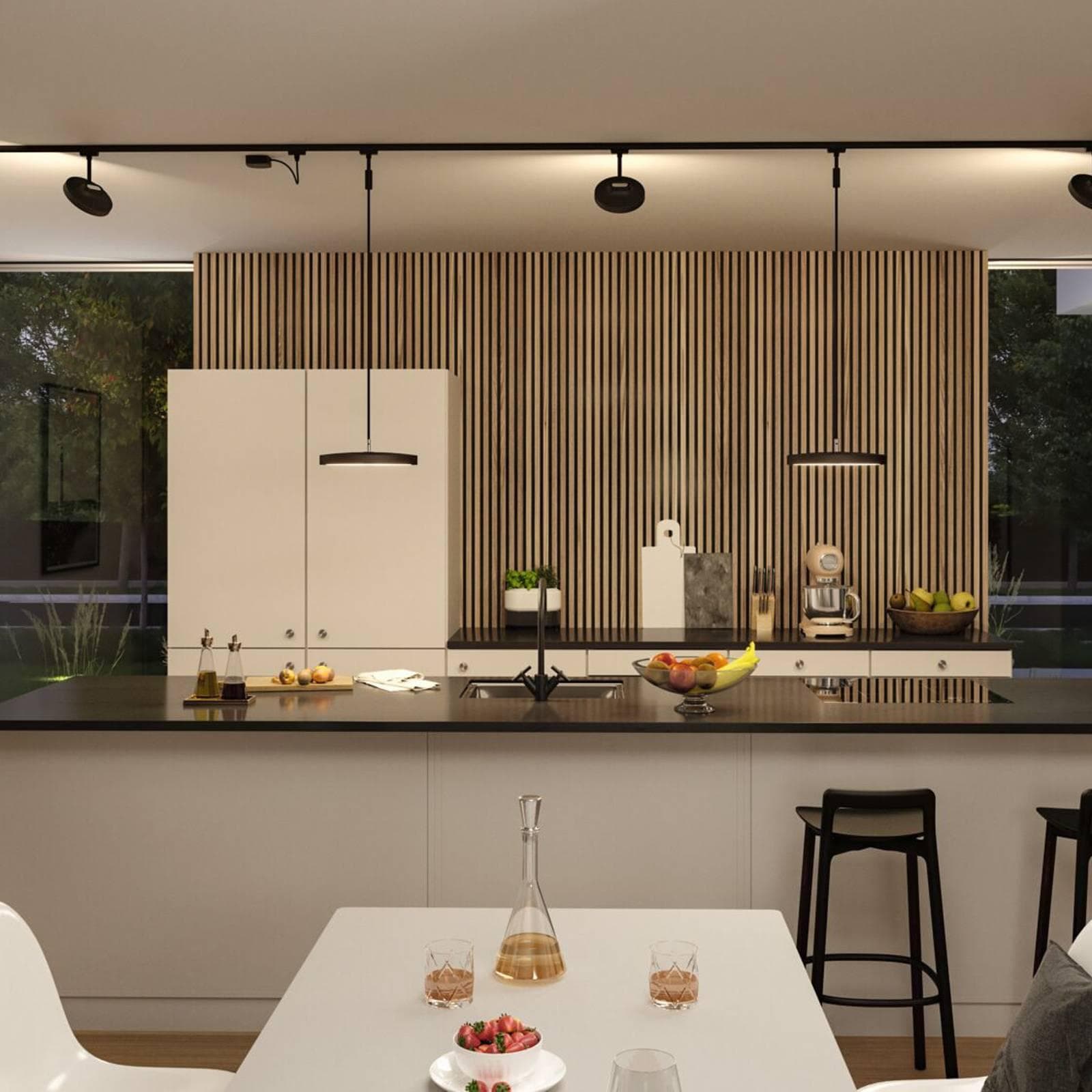 Paulmann Hildor LED-Schienenstrahler Schwarz Matt