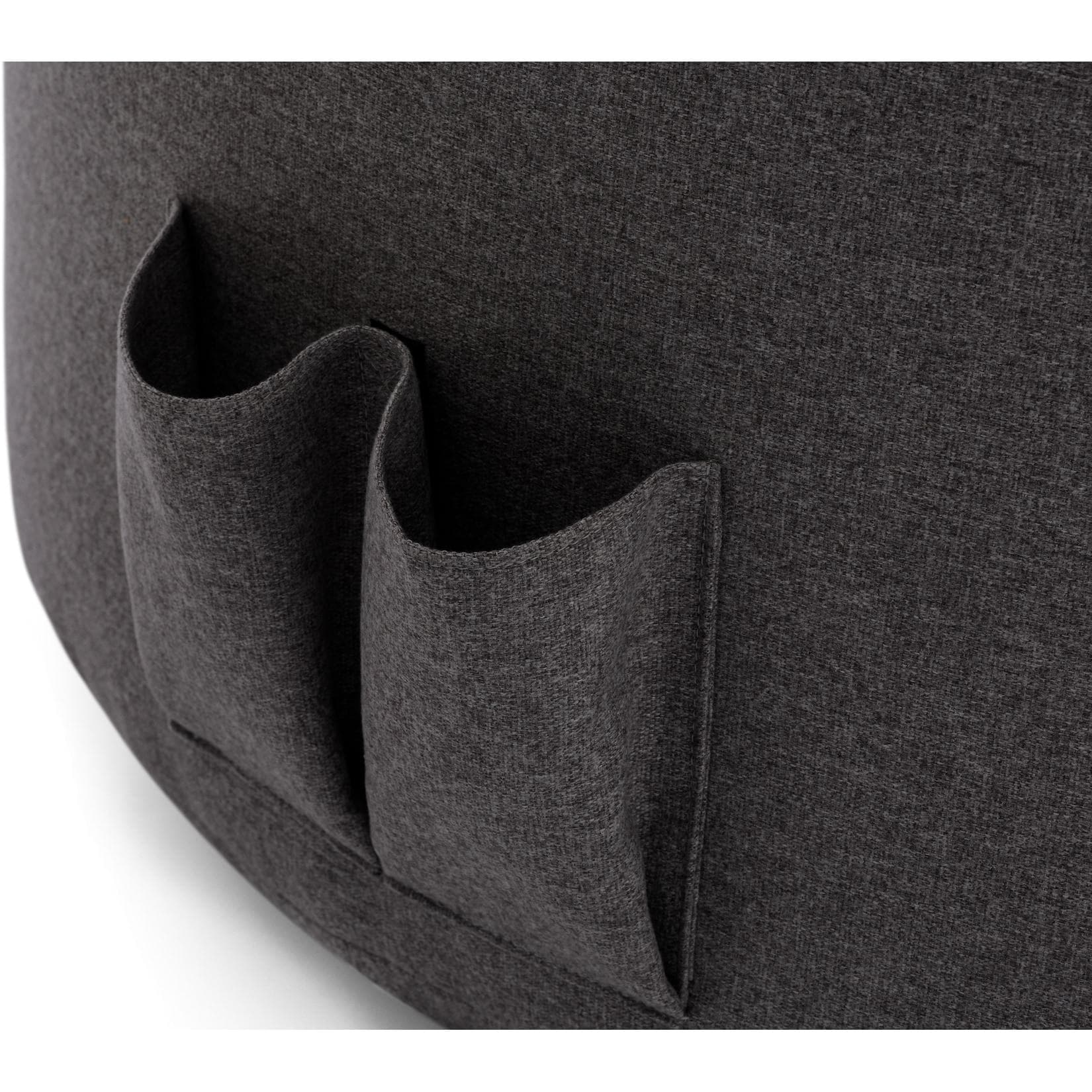 Gaming Sitzsack Morph Samt Anthrazit