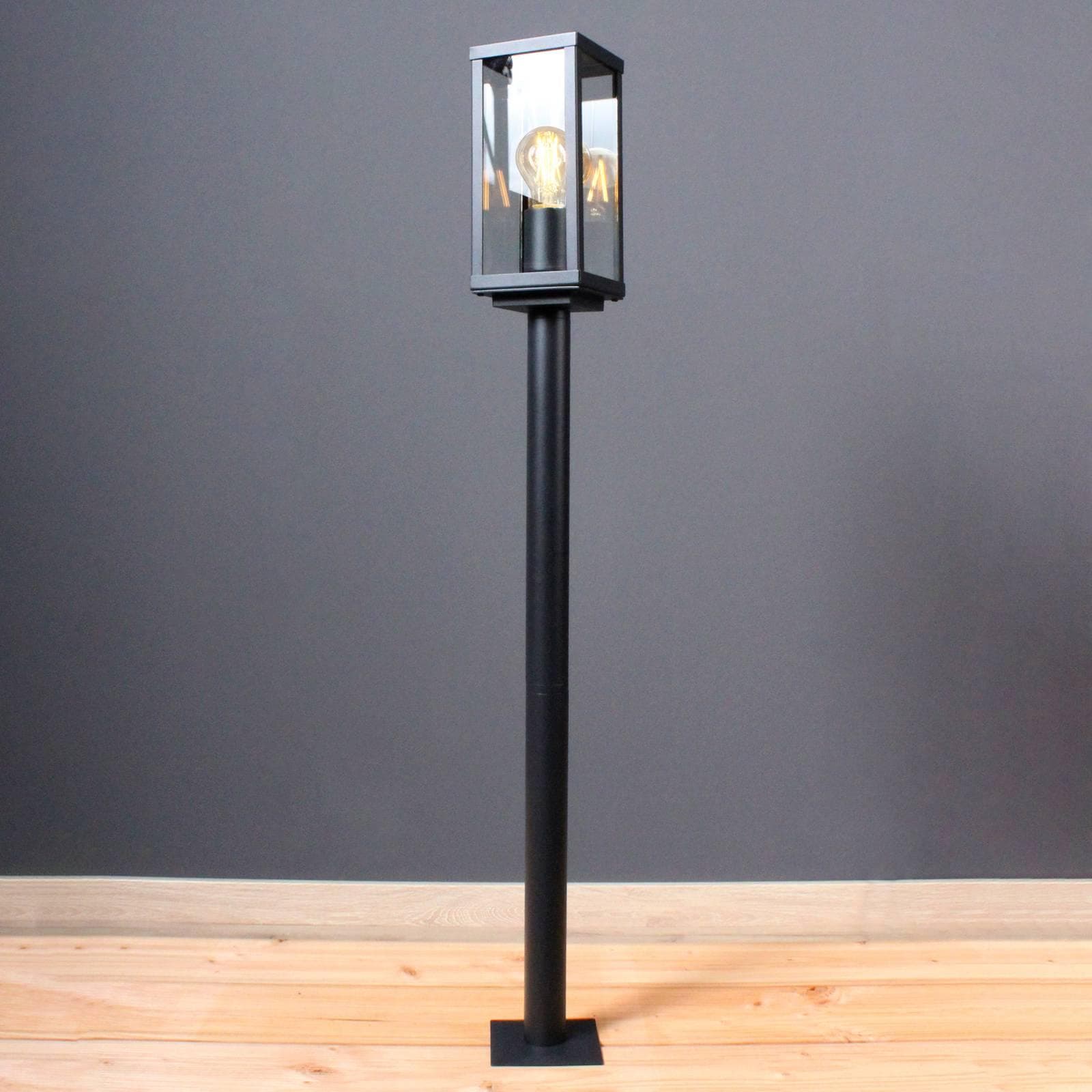 ECO-Light Wegeleuchte Karo mit Dämmerungssensor