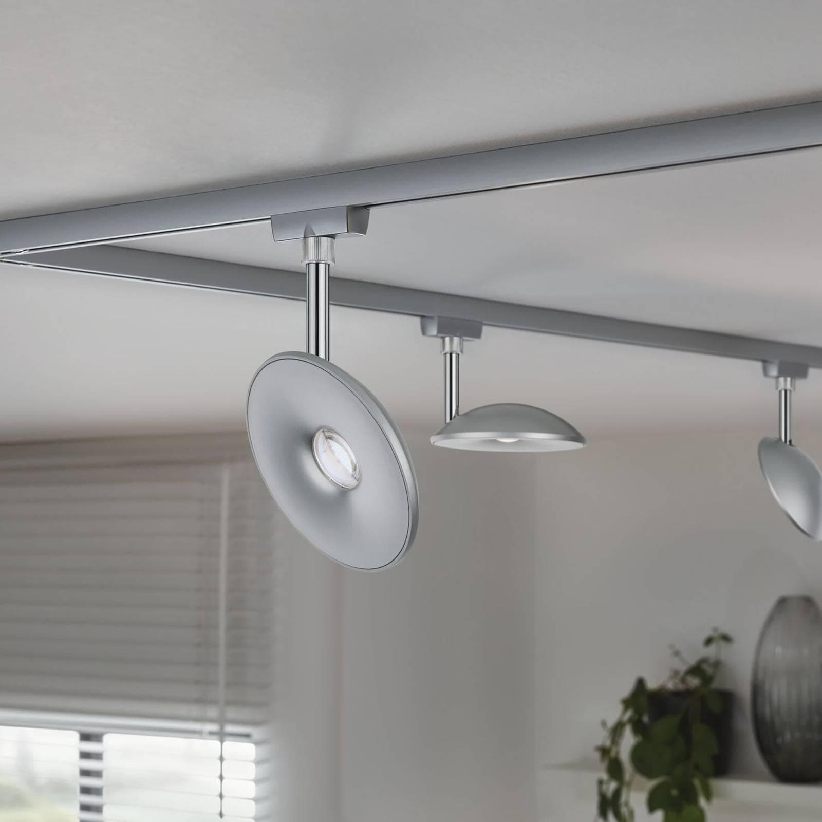 Paulmann URail Schienenspot Sphere 600lm 7,4W 4000K Chrom matt