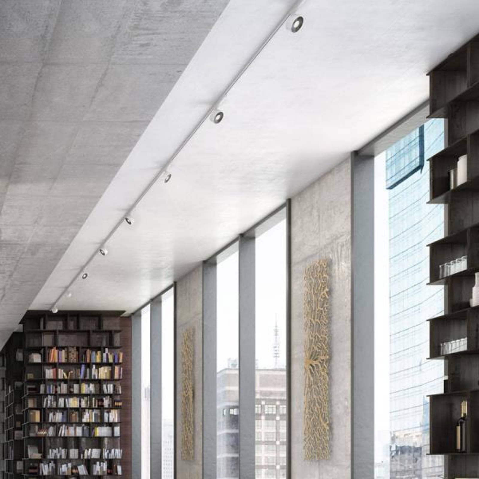 LED-Schienenspot Vibo Volare 927 Weiß/Chrom 10°