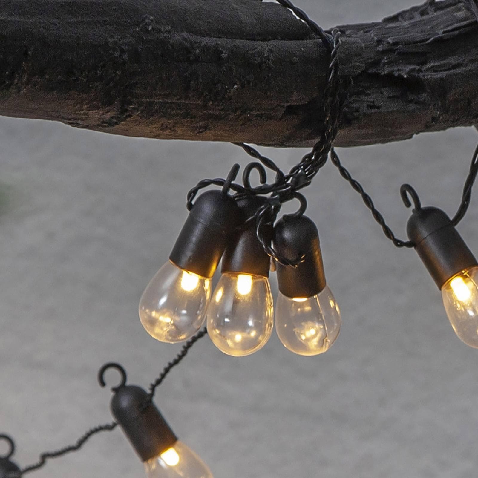 LED-Lichterkette Small Hooky transparent