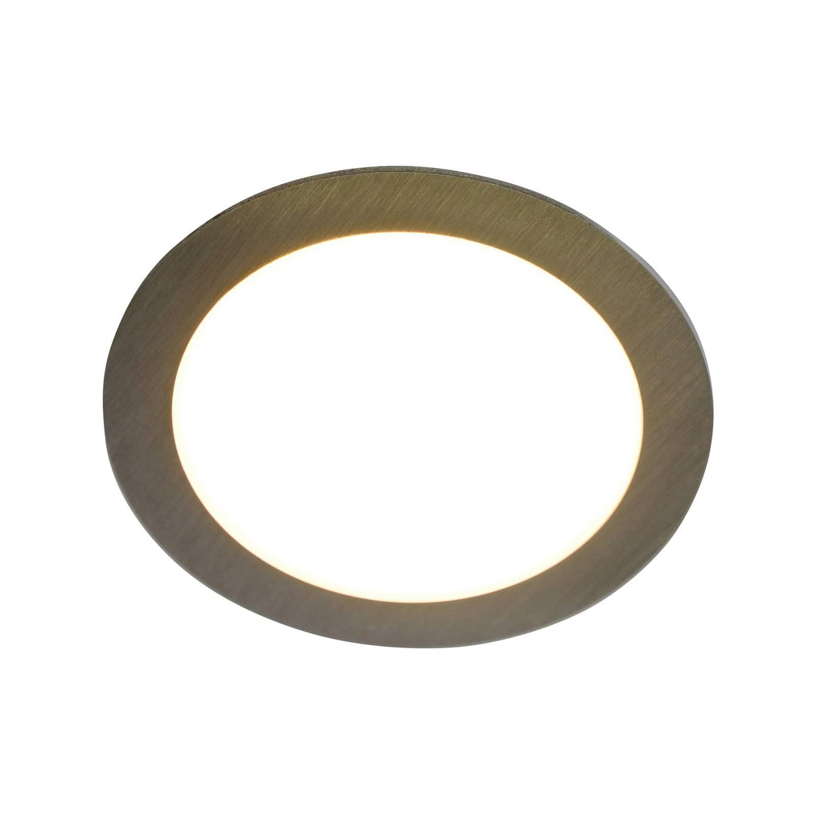 HERA LED-Möbeleinbauleuchte FAR 68 3er-Set Edelstahl 4W 930