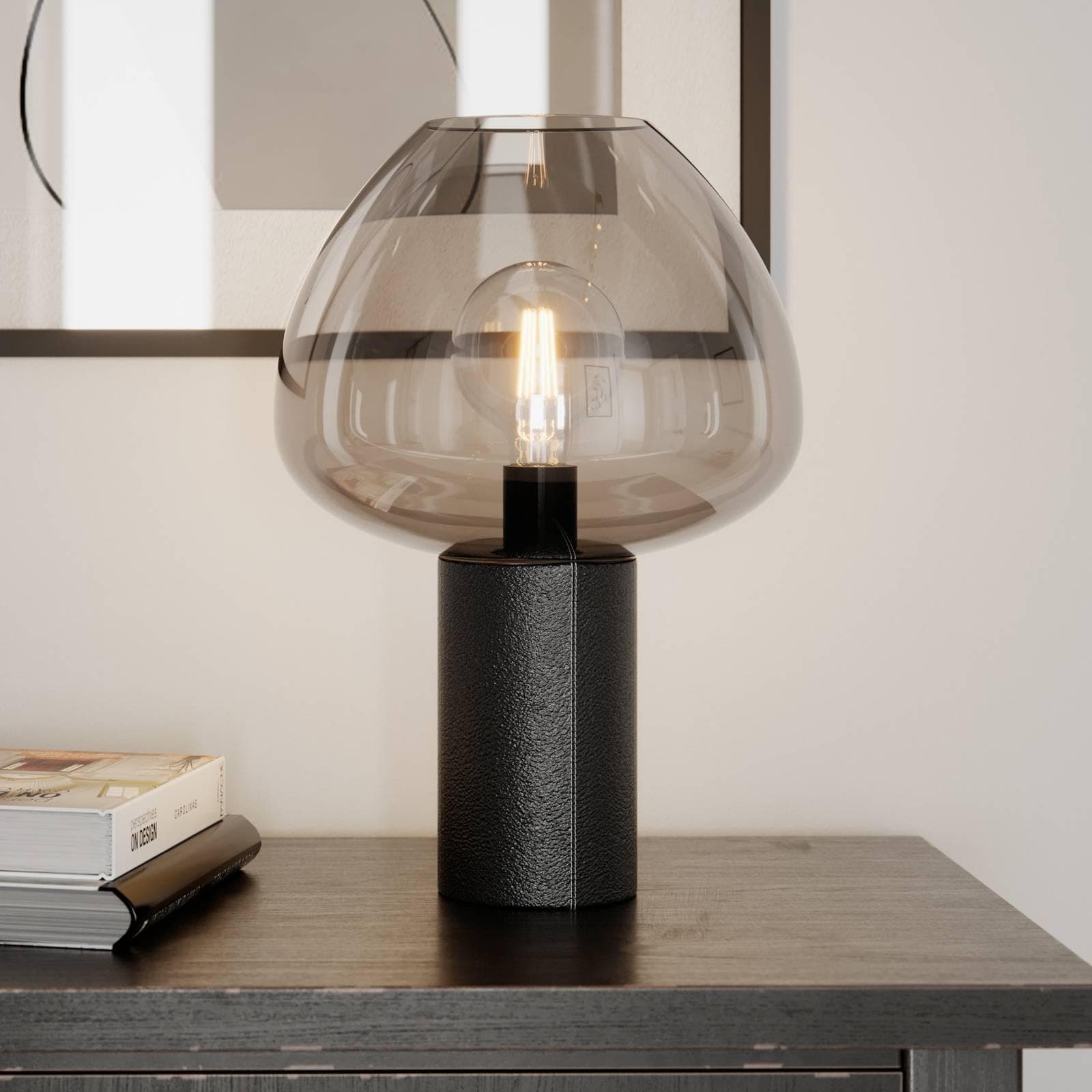 By Rydéns Cozy Tischlampe Schwarz/Grau