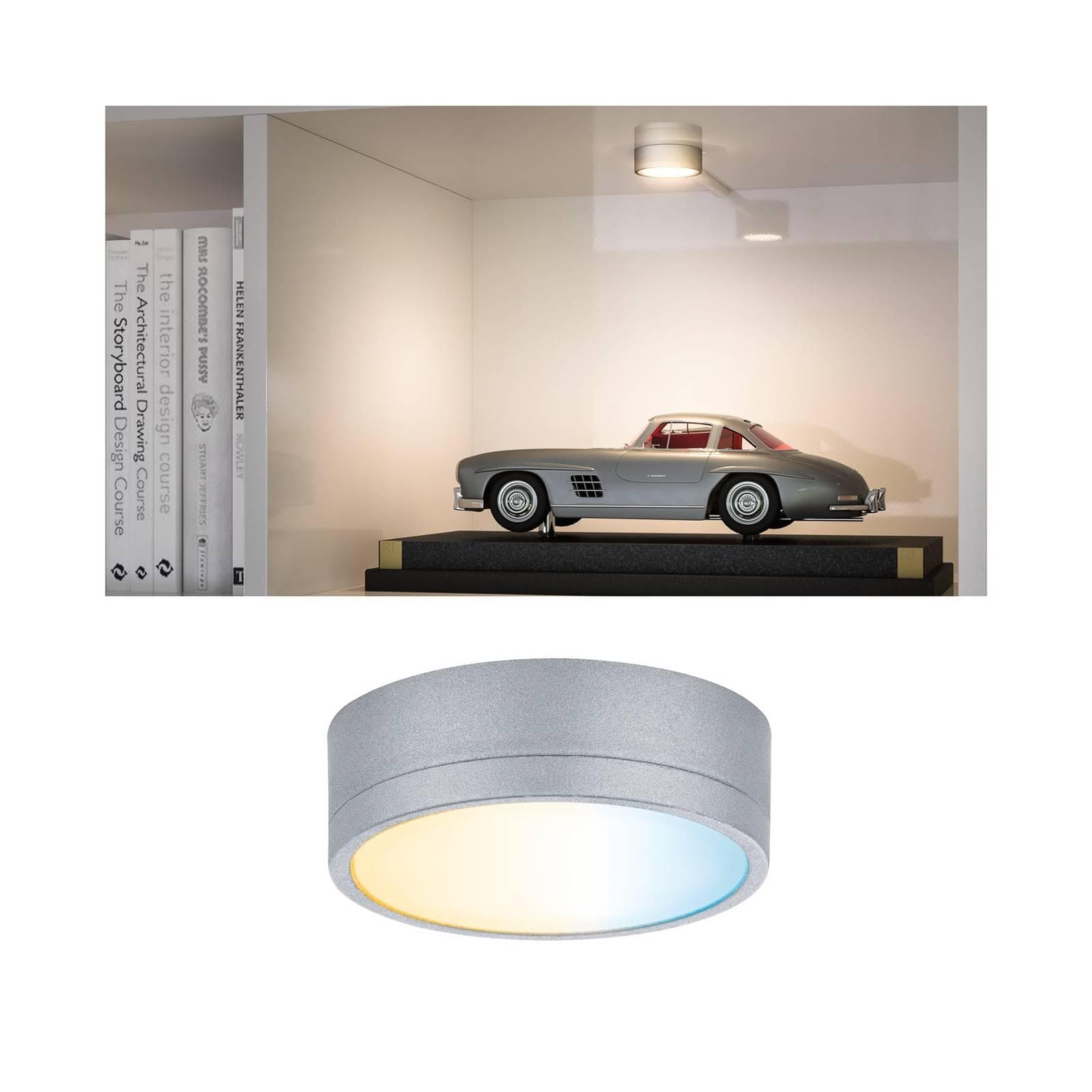 Paulmann Clever Connect Medal Möbellampe Chrom