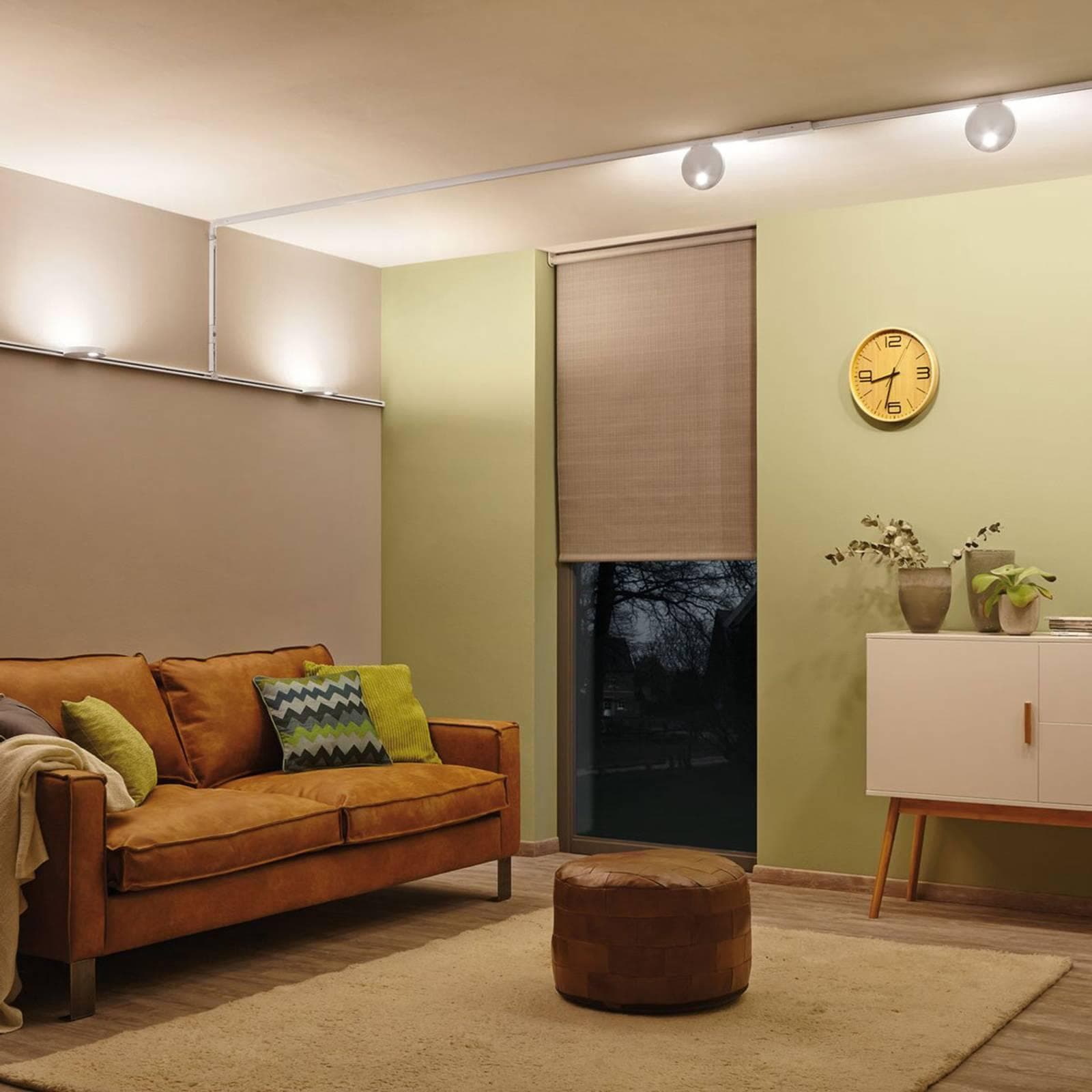 Paulmann URail Schienensystem-Verbinder Flex II Chrom Matt 1000W