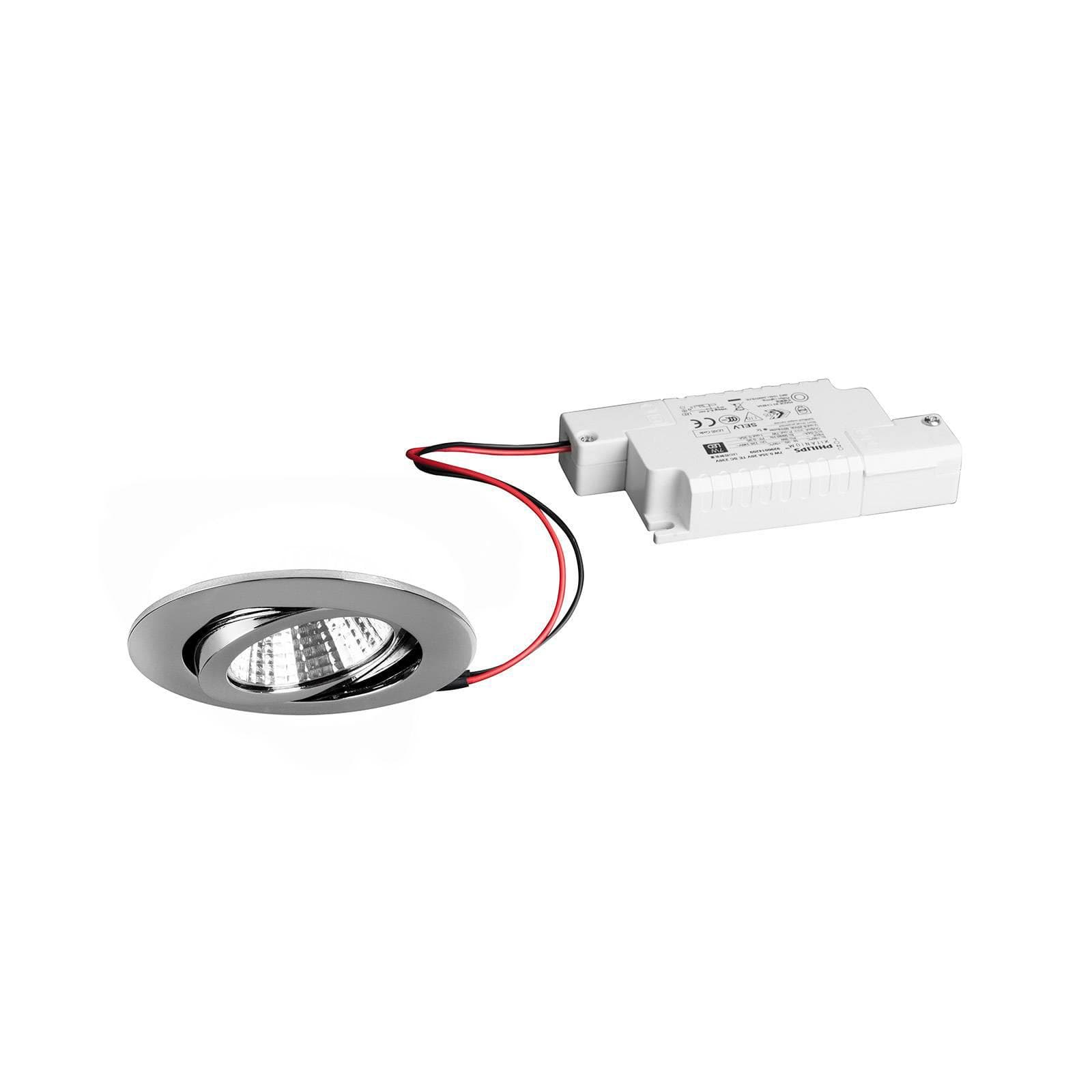Brumberg LED-Einbaustrahler BB03 Chrom Dimmbar