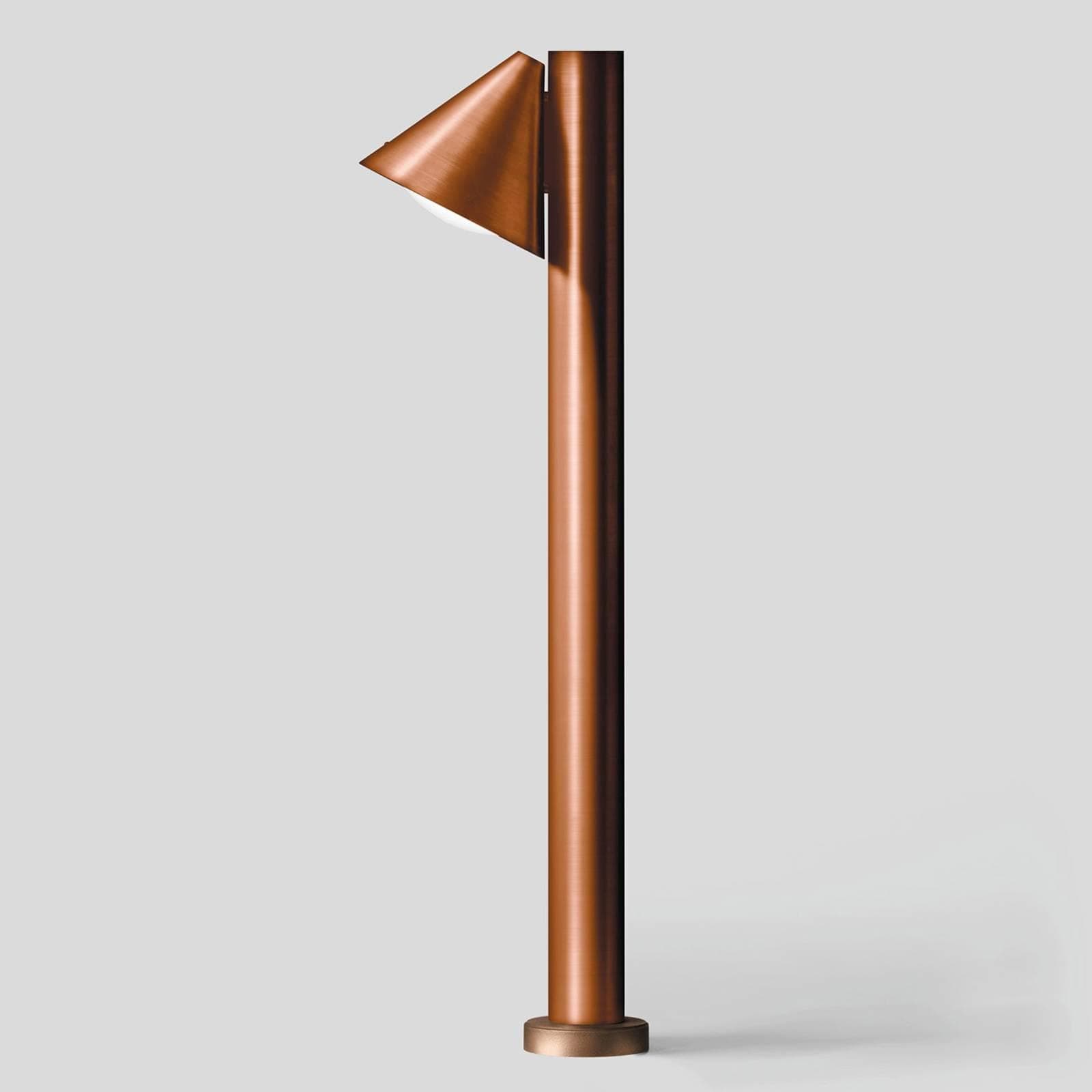 BEGA 84072K3 Wegeleuchte Kupfer asymmetrisch