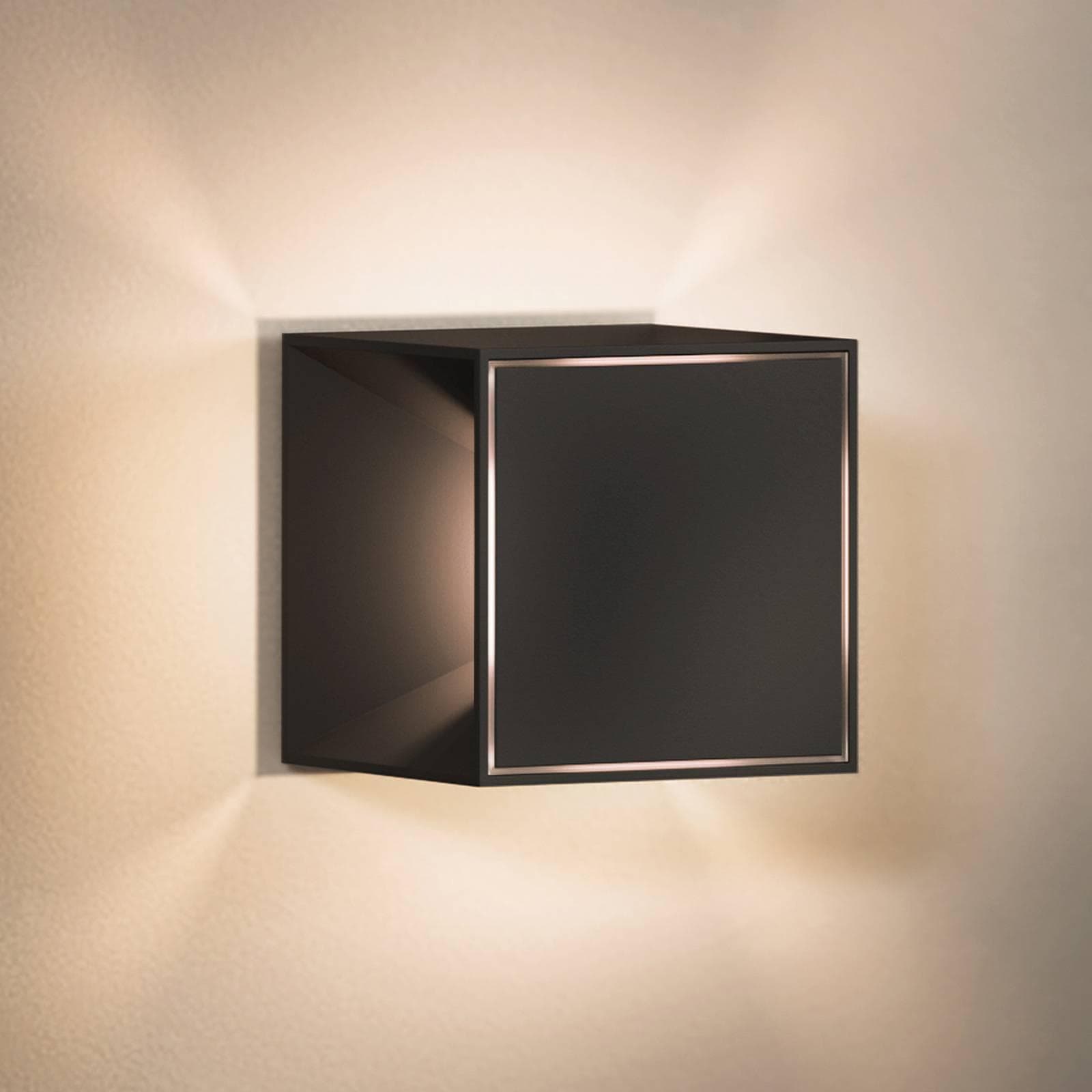 Sigor LED-Akku-Tischleuchte Nutalis mini Schwarz IP54 Dimmbar