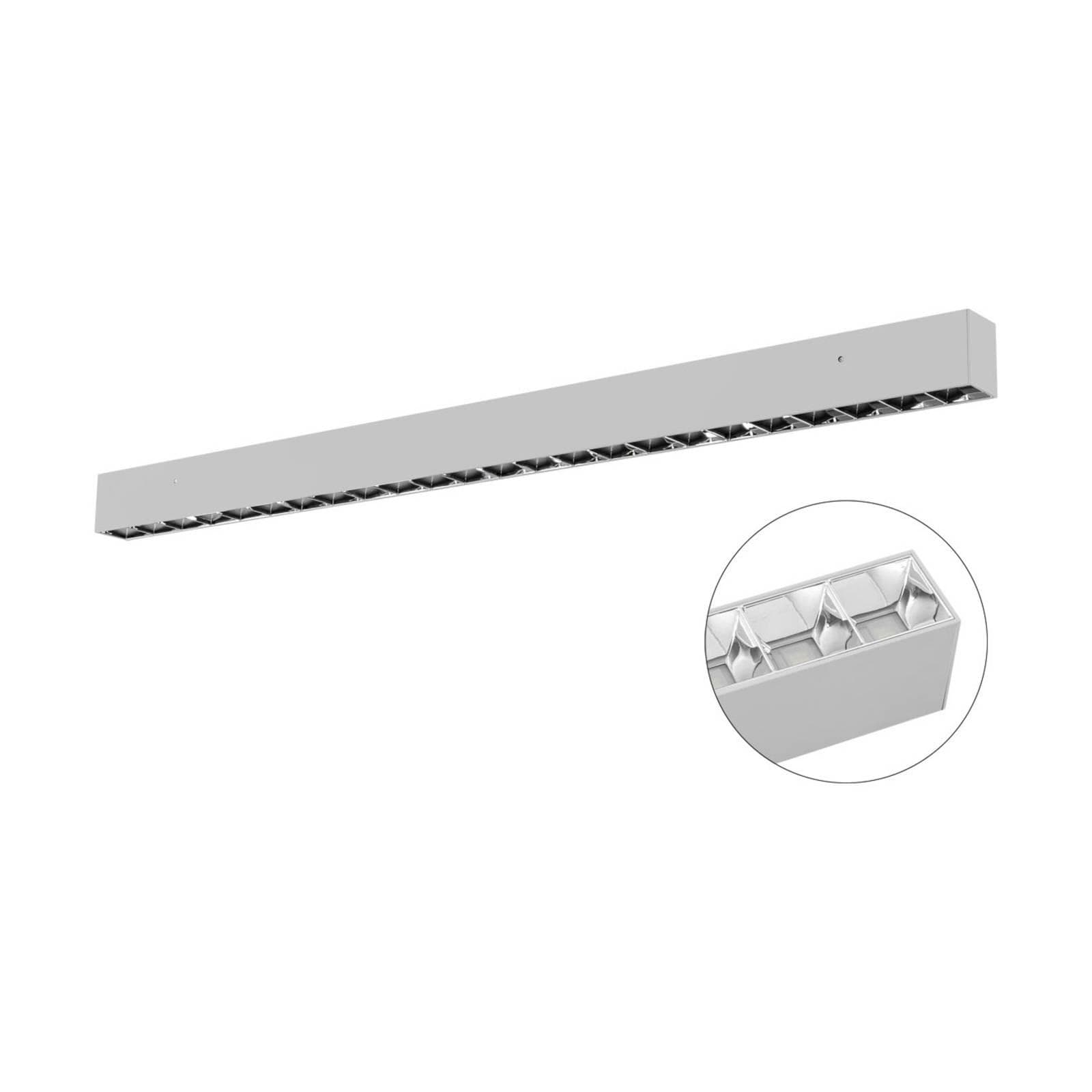 EVN Munus LED-Anbaulampe Downlight 4.000 K Silber