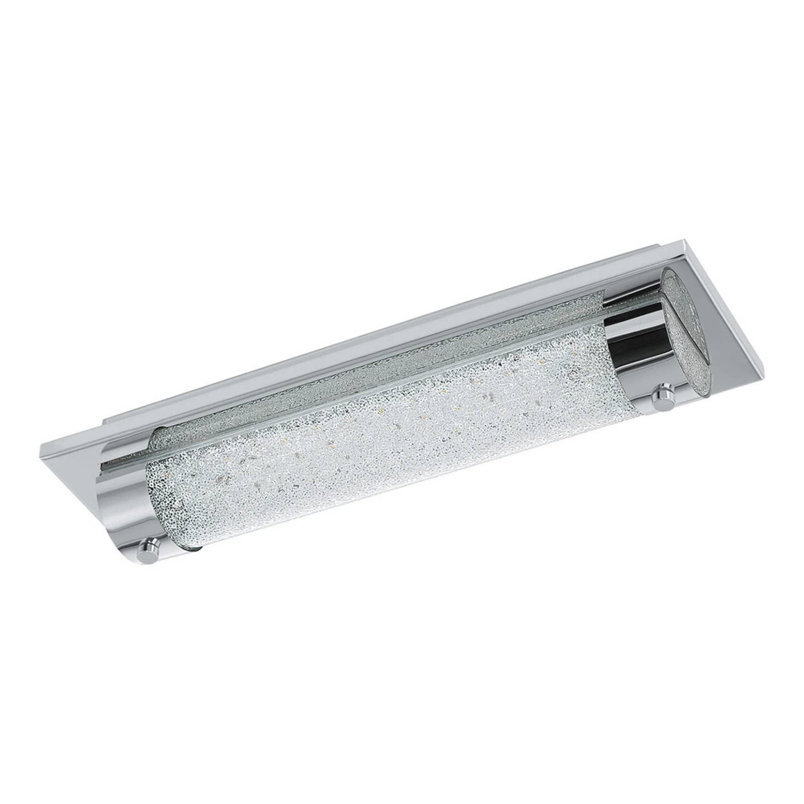 LED-Deckenleuchte Tolorico 35 cm lang Kristalleffekt Eglo