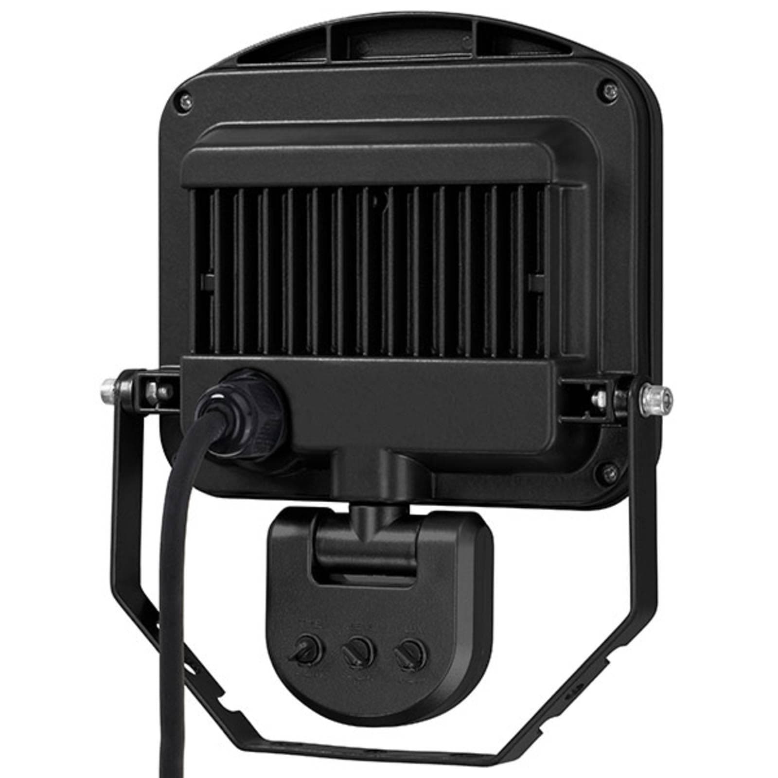 LED Strahler Charlottenburg Sensor Schwarz 3000K 20W