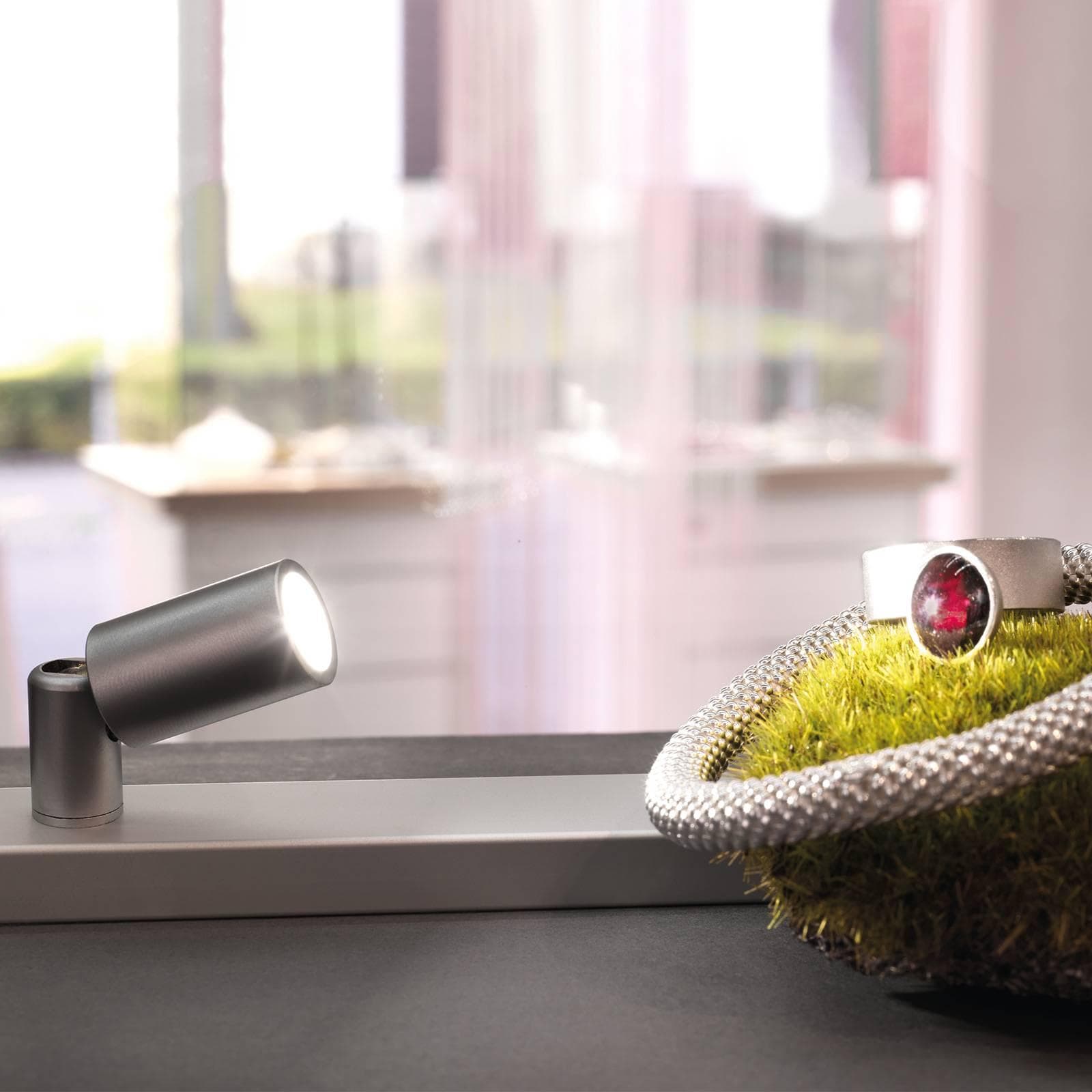 HERA LED Strahler Point S 4000K Aluminium Eloxiert