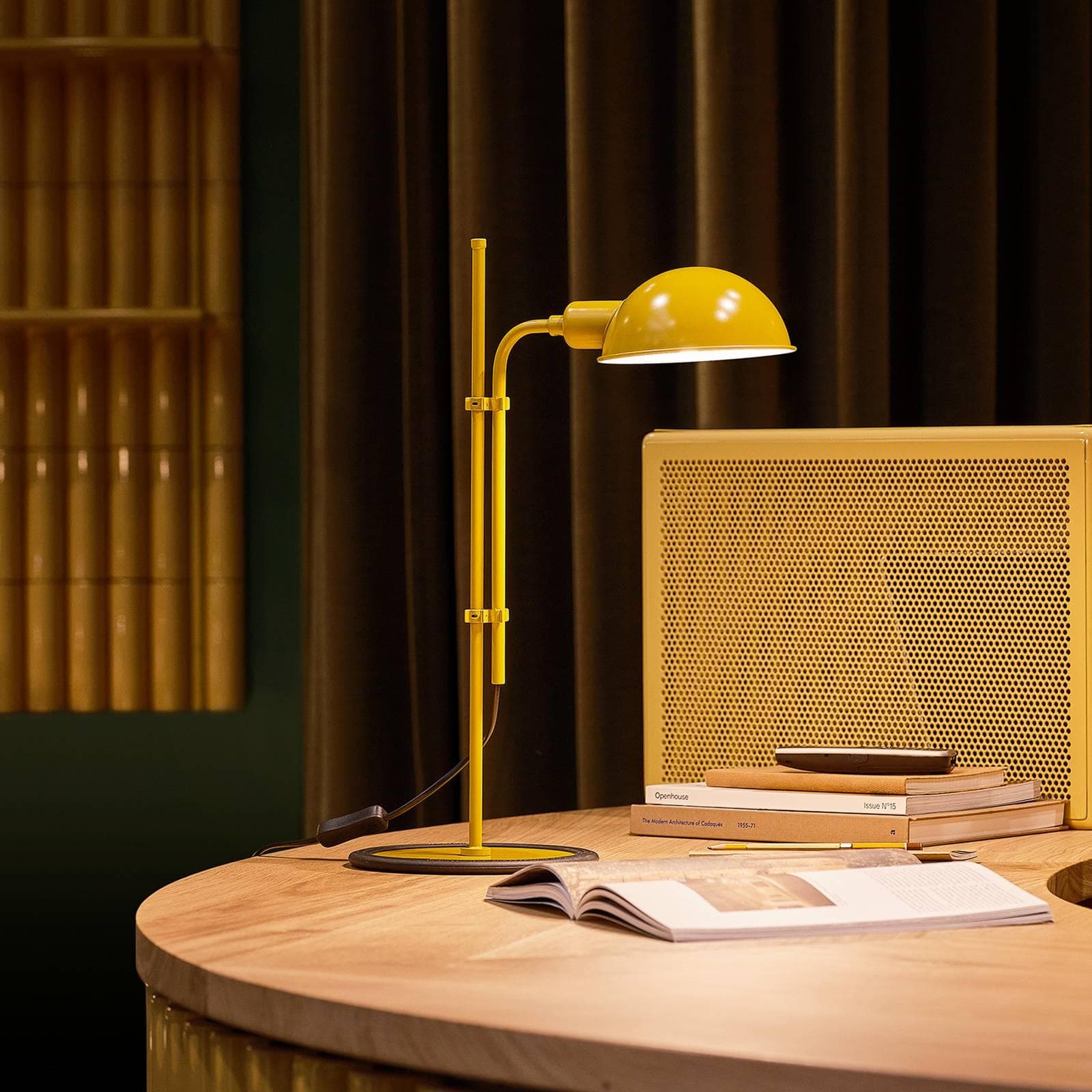 MARSET Funiculí Tischleuchte Senfgelb