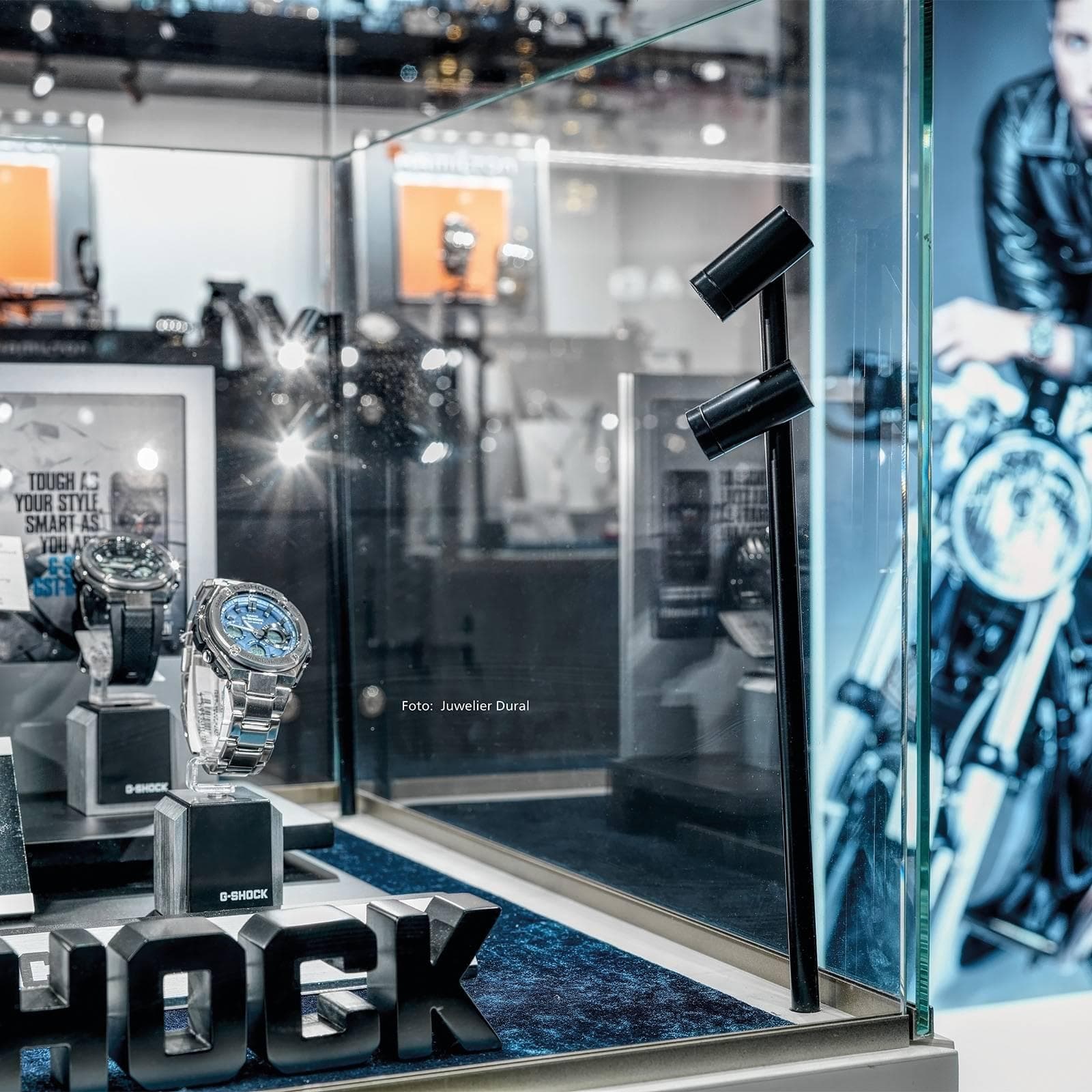 HERA Strahler LED Duo Spot 2 x 3 W Schwarz