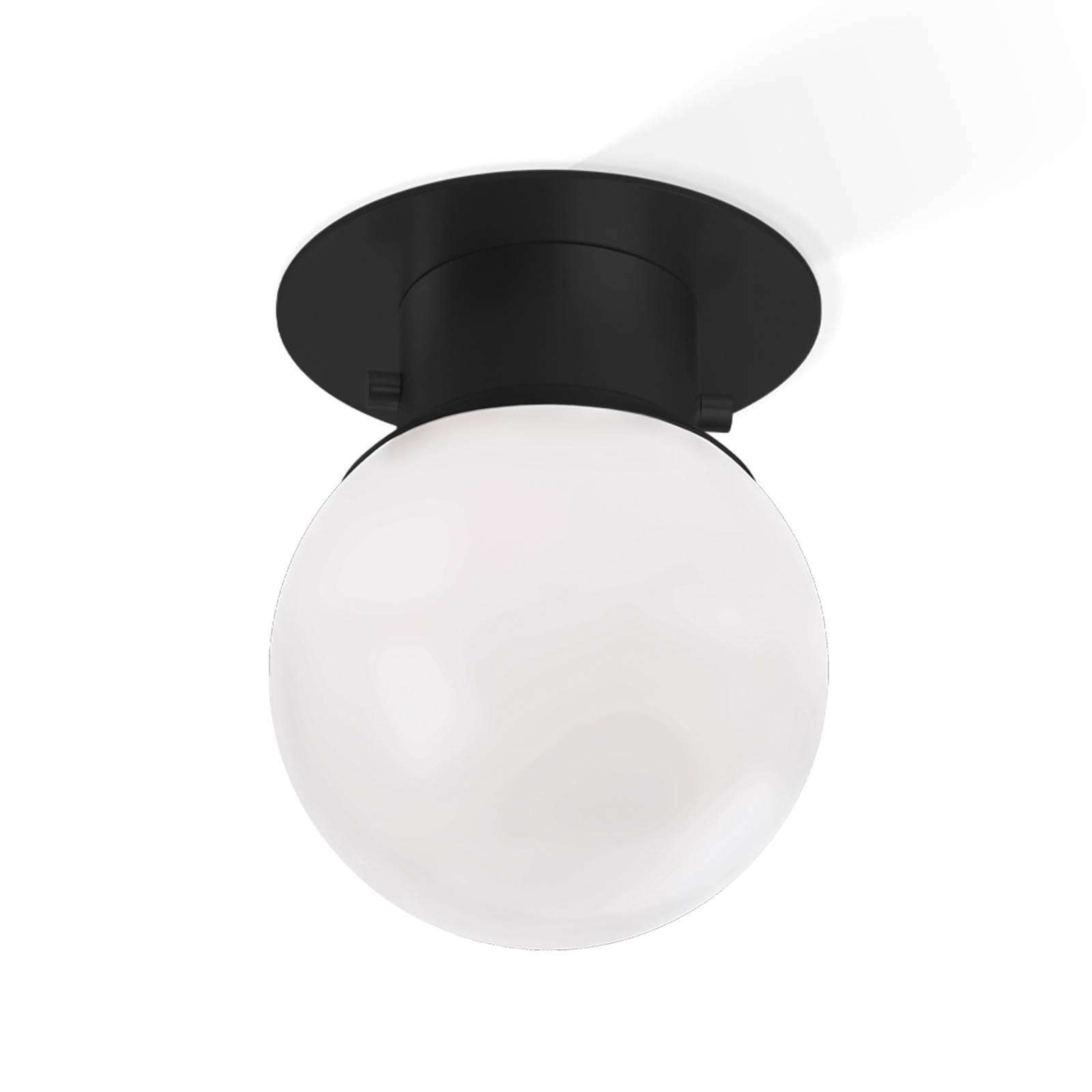 Decor Walther Globe 20 Deckenleuchte Schwarz Matt