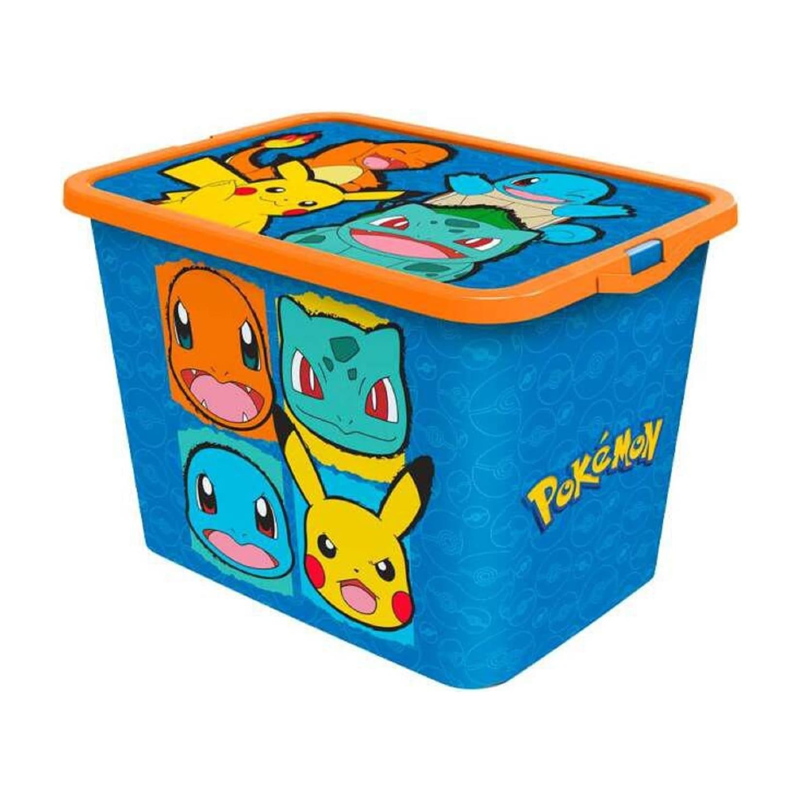 Pokémon Spielzeug-Click Box Aufbewahrungsbox Bunt Robust