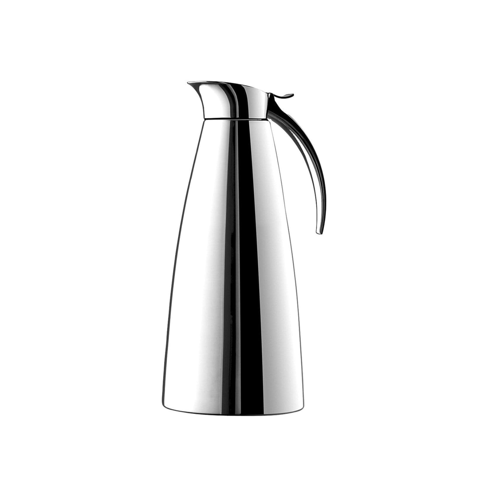 Emsa Eleganza 1,3L Edelstahl Isolierkanne Hellgrau