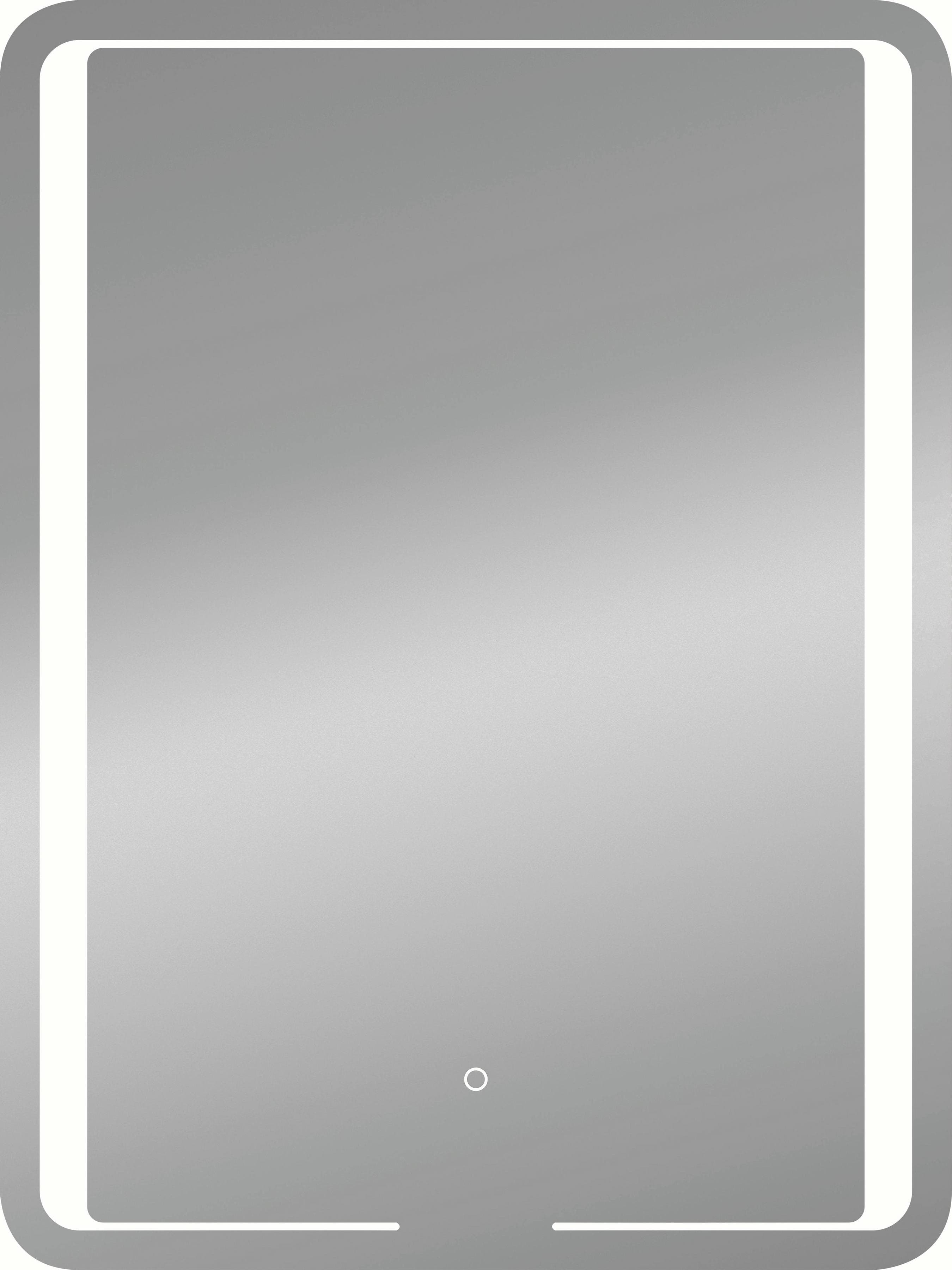 LED-Lichtspiegel JOKEY Roomlight II Silber 50x70 cm