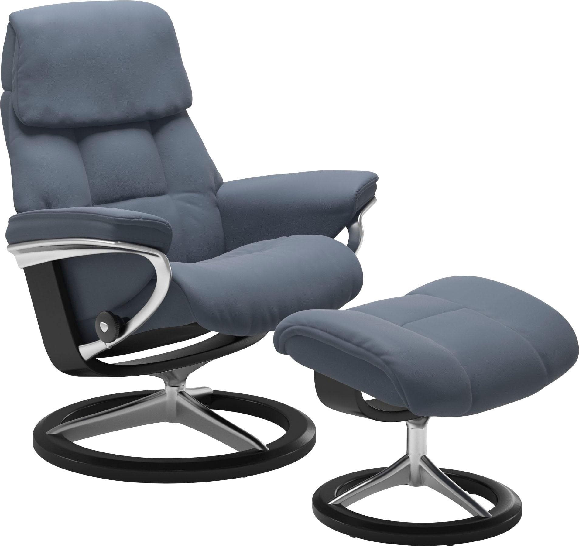 Relaxsessel STRESSLESS Ruby Blau Leder PALOMA