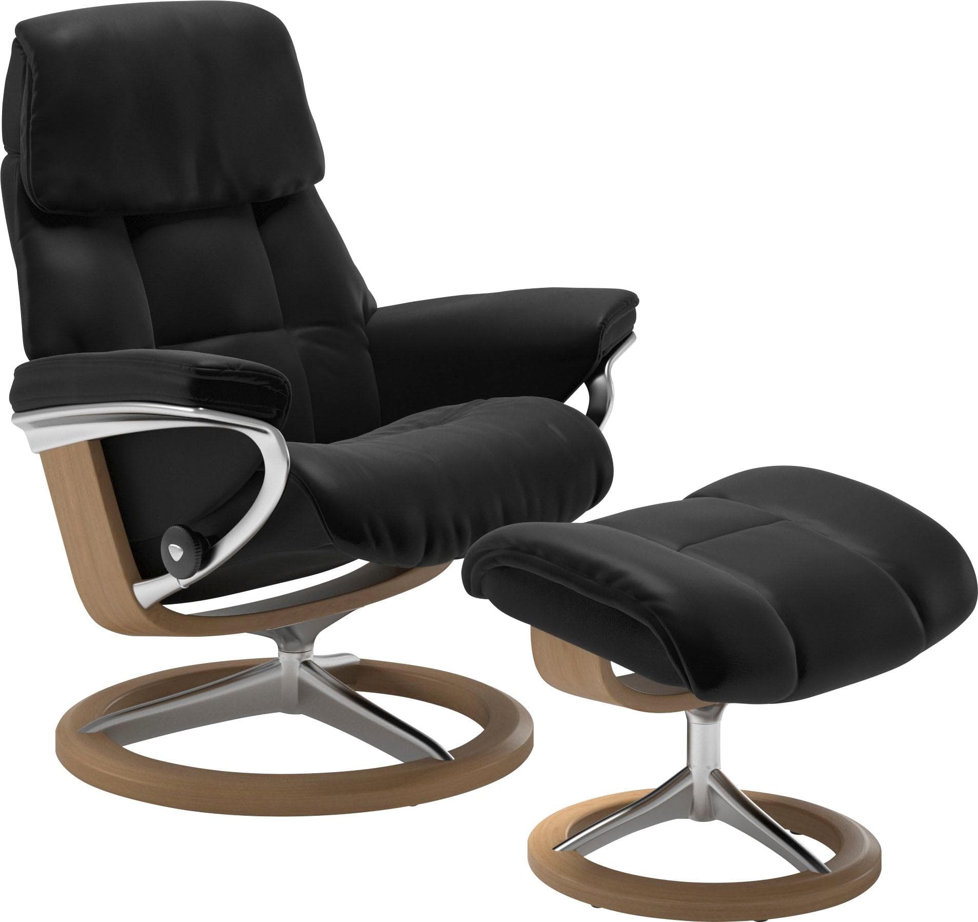 Relaxsessel STRESSLESS Ruby Schwarz Leder