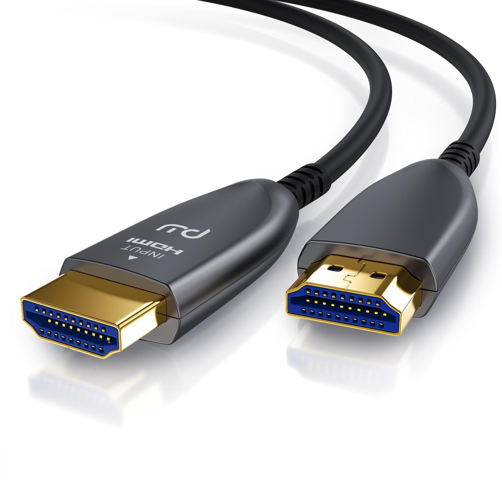 Primewire Ultra HD HDMI 2.0b Glasfaserkabel 3-fach geschirmt 5m