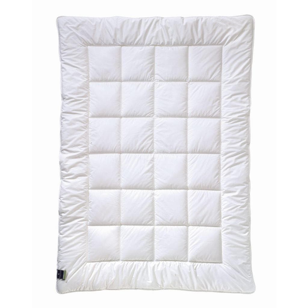 Billerbeck Ganzjahresdecke Antigua Uno Weiß 155x220 cm