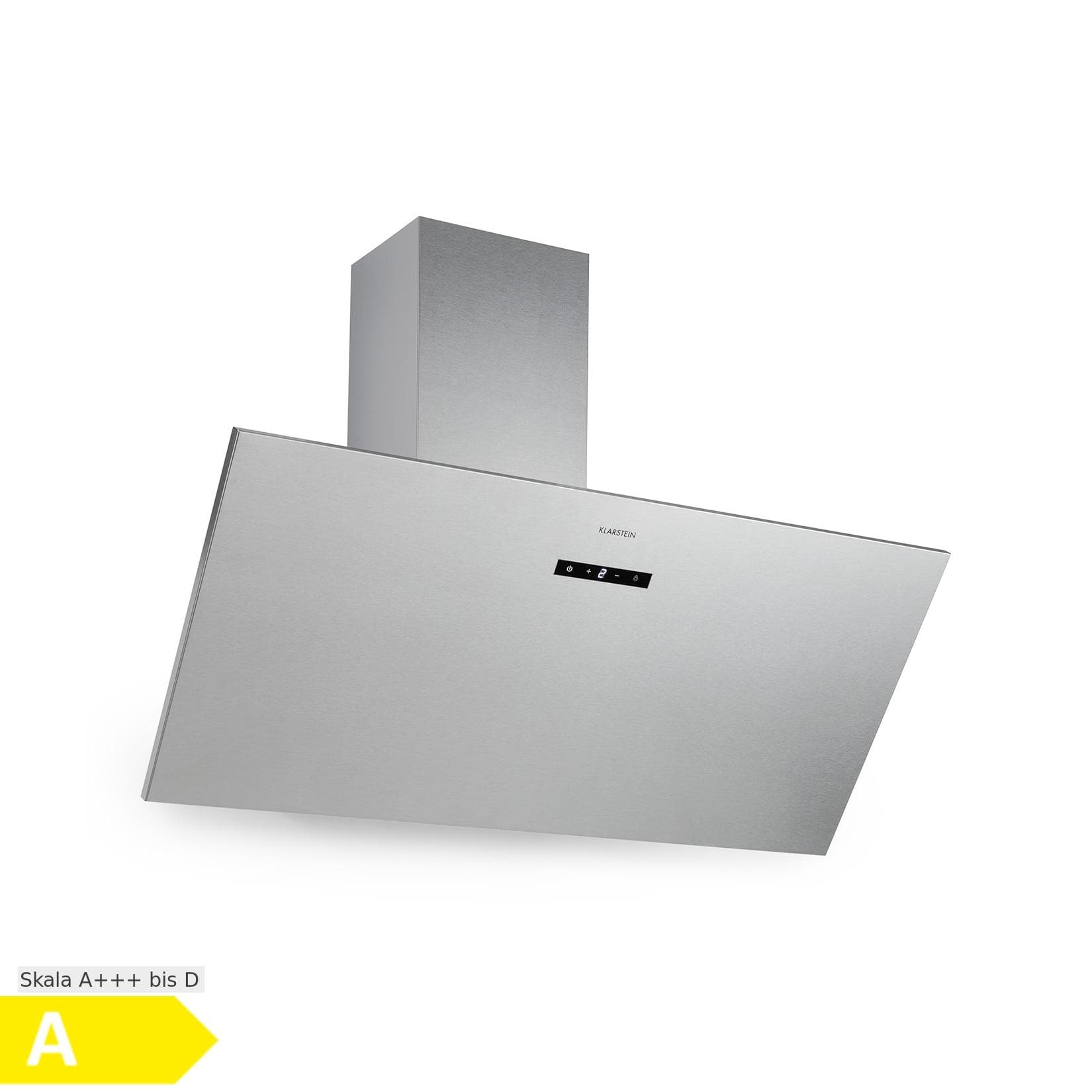 Klarstein Silver Lining Dunstabzugshaube 90cm Edelstahl