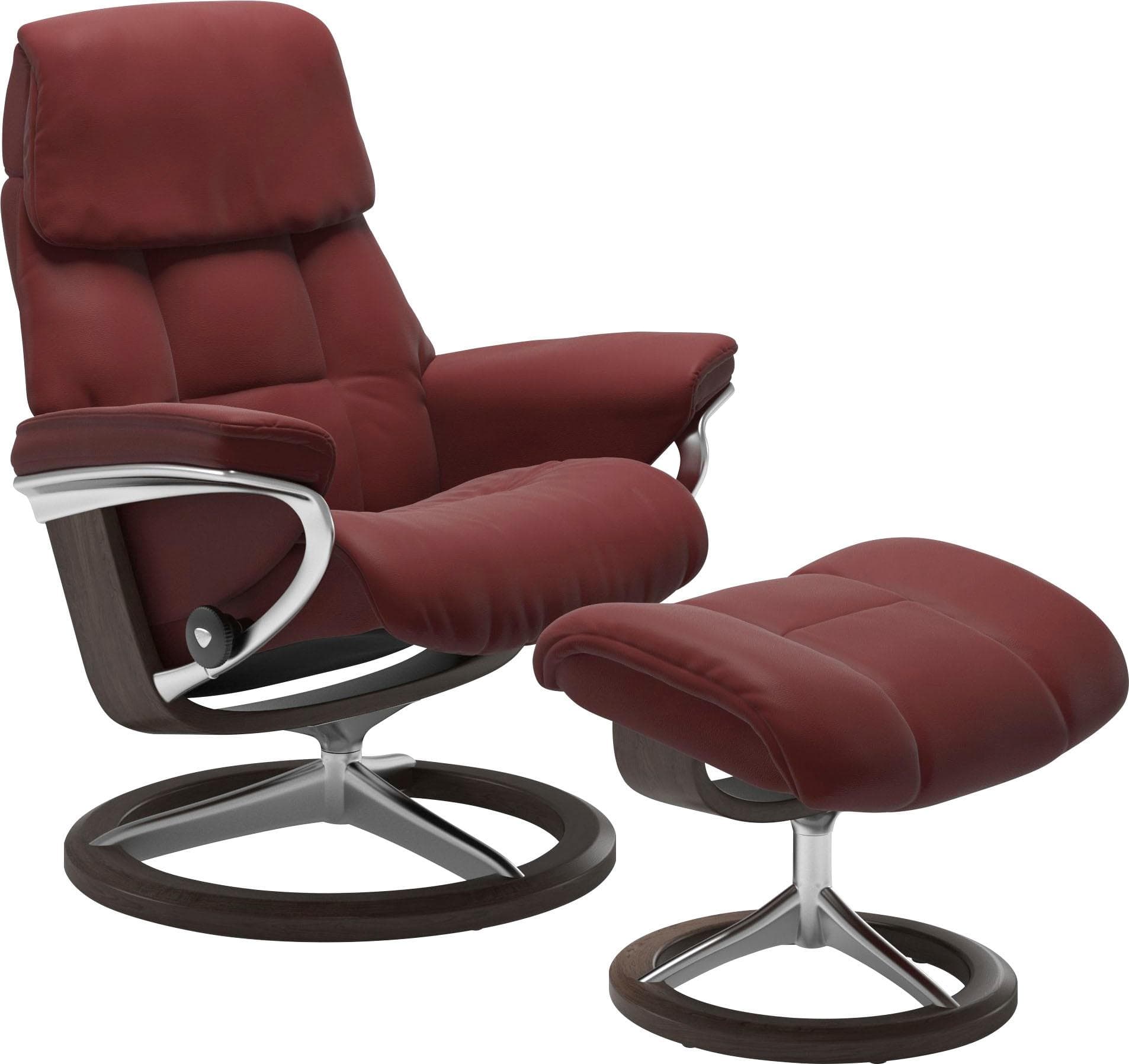 Relaxsessel STRESSLESS Ruby Rot Leder PALOMA
