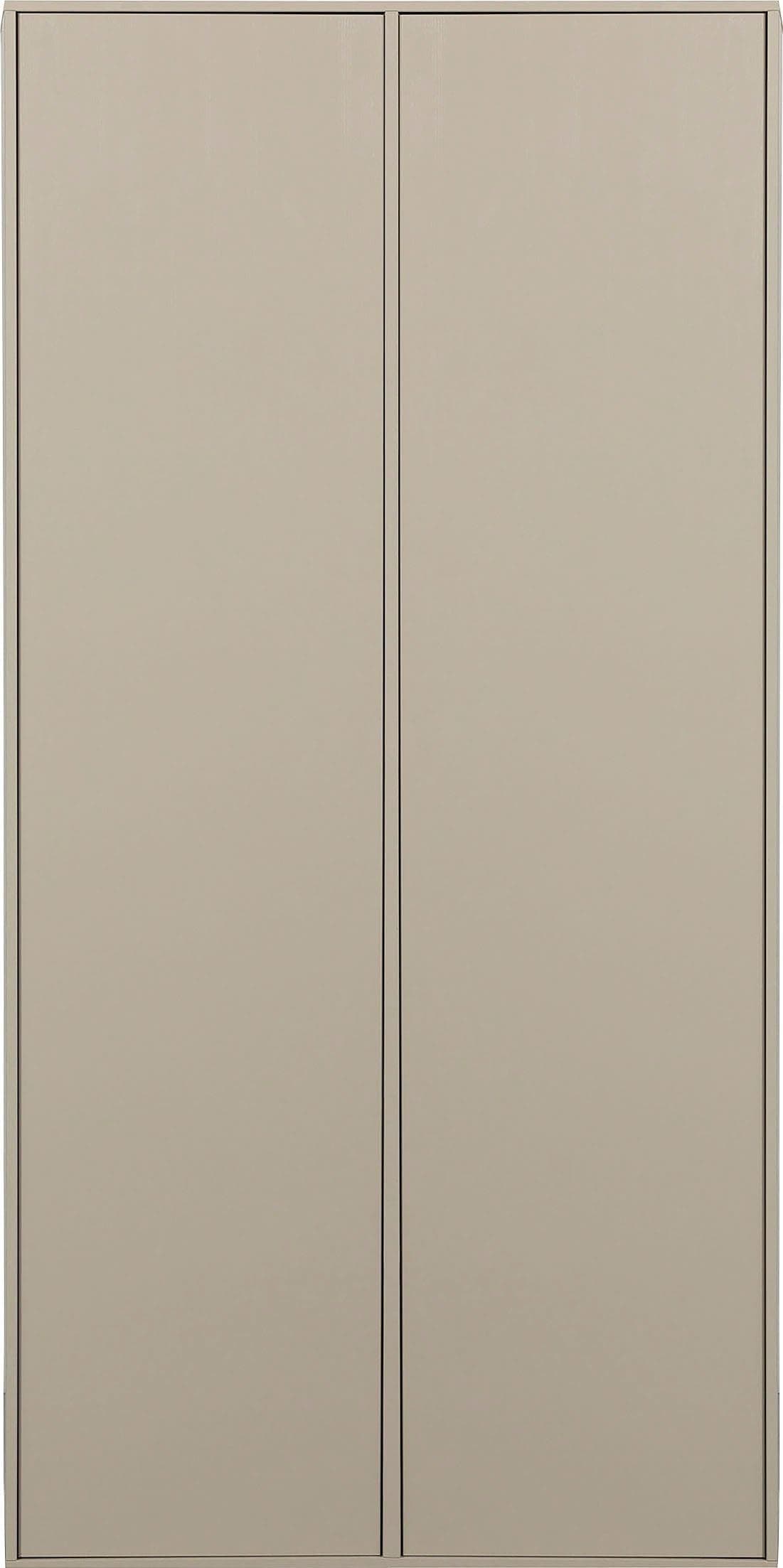 Woood Daily Garderobenschrank Beige Push-to-Open FSC-zertifiziert