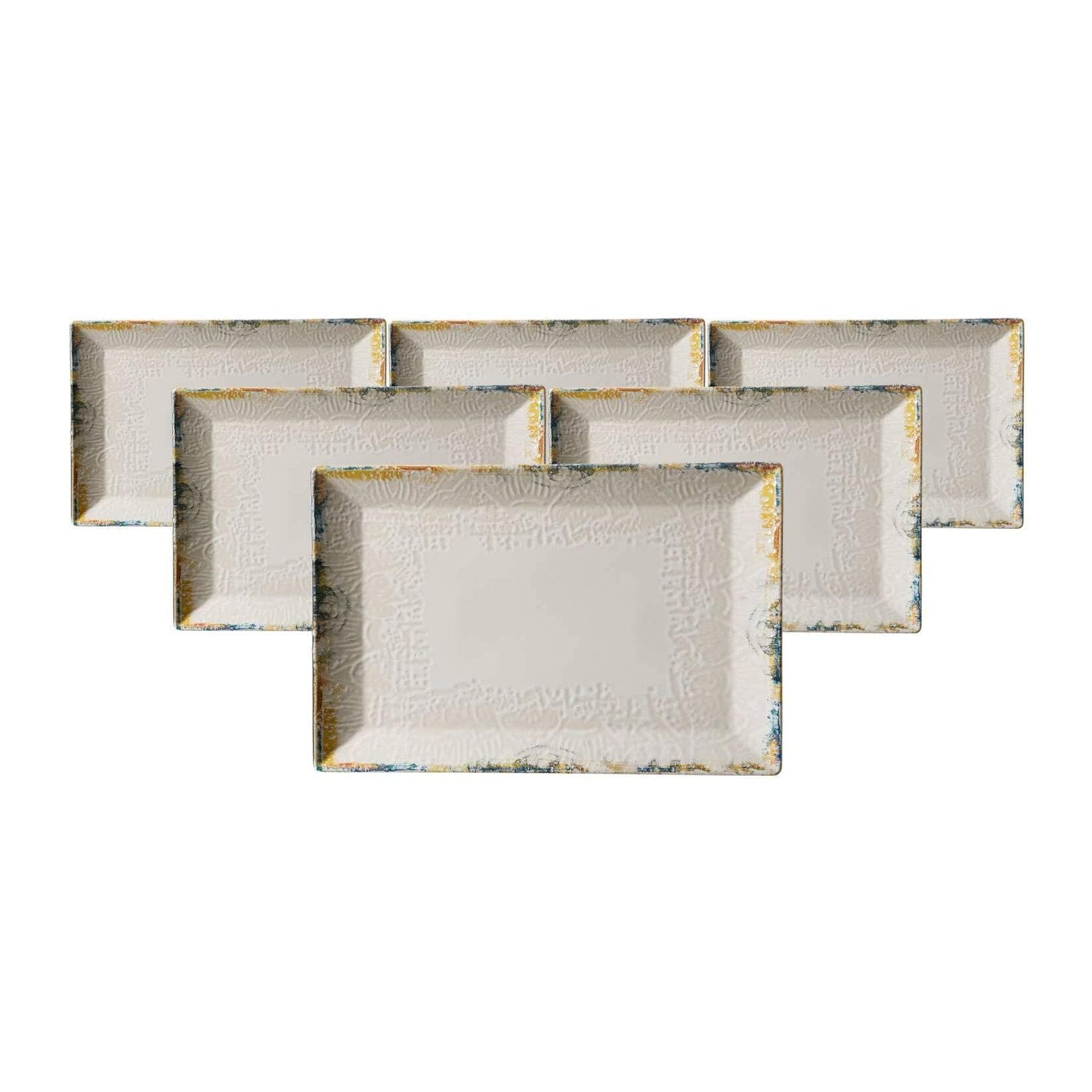 Ritzenhoff & Breker Alfonso Servierplatten 6er Set 20 x 30 cm