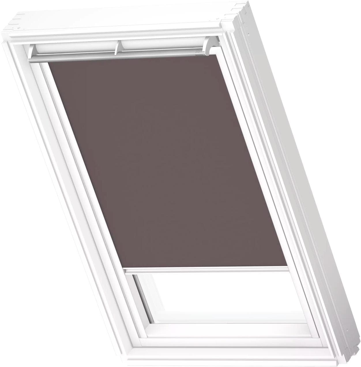VELUX Verdunklungsrollo Taupe Polyester Pick & Click
