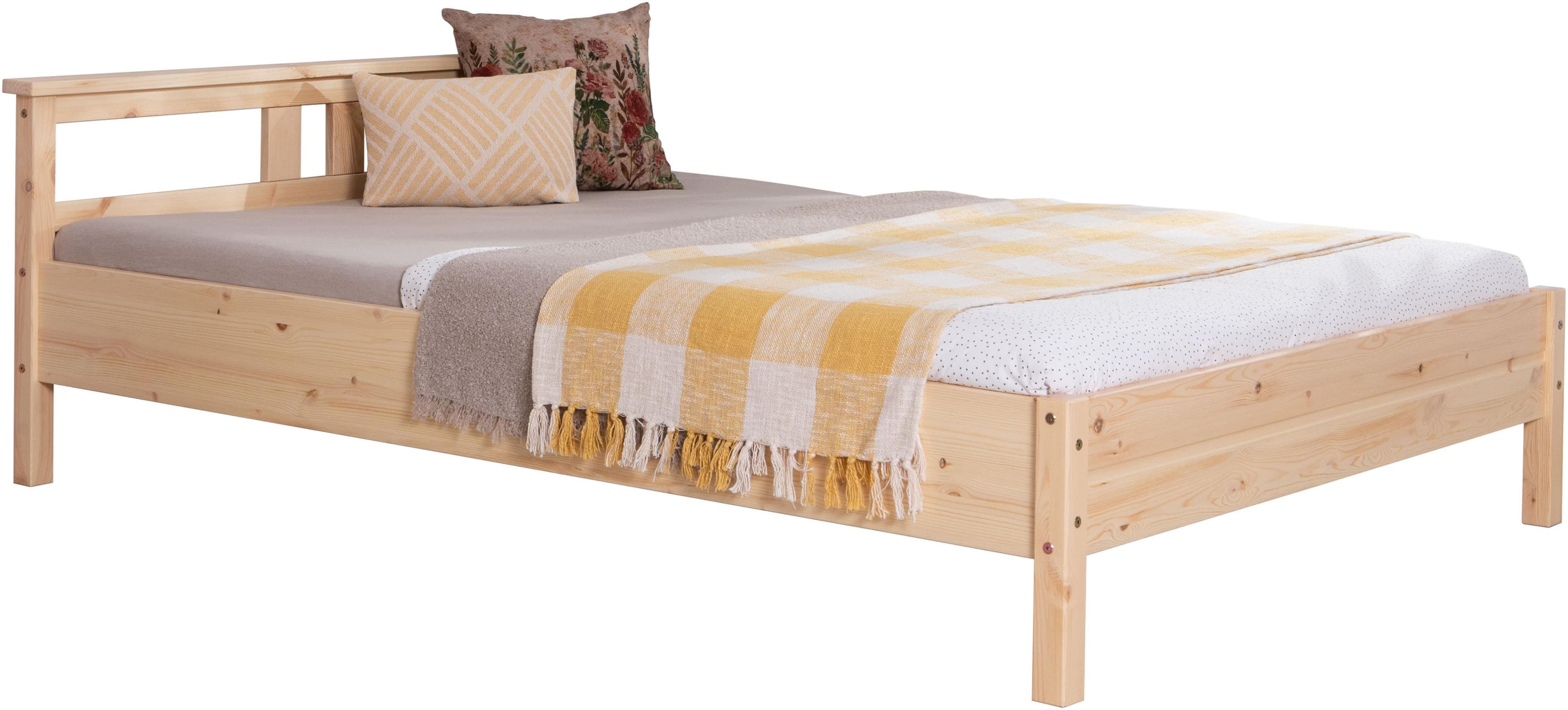 TICAA Merci Futonbett Kiefer Massivholz Beige