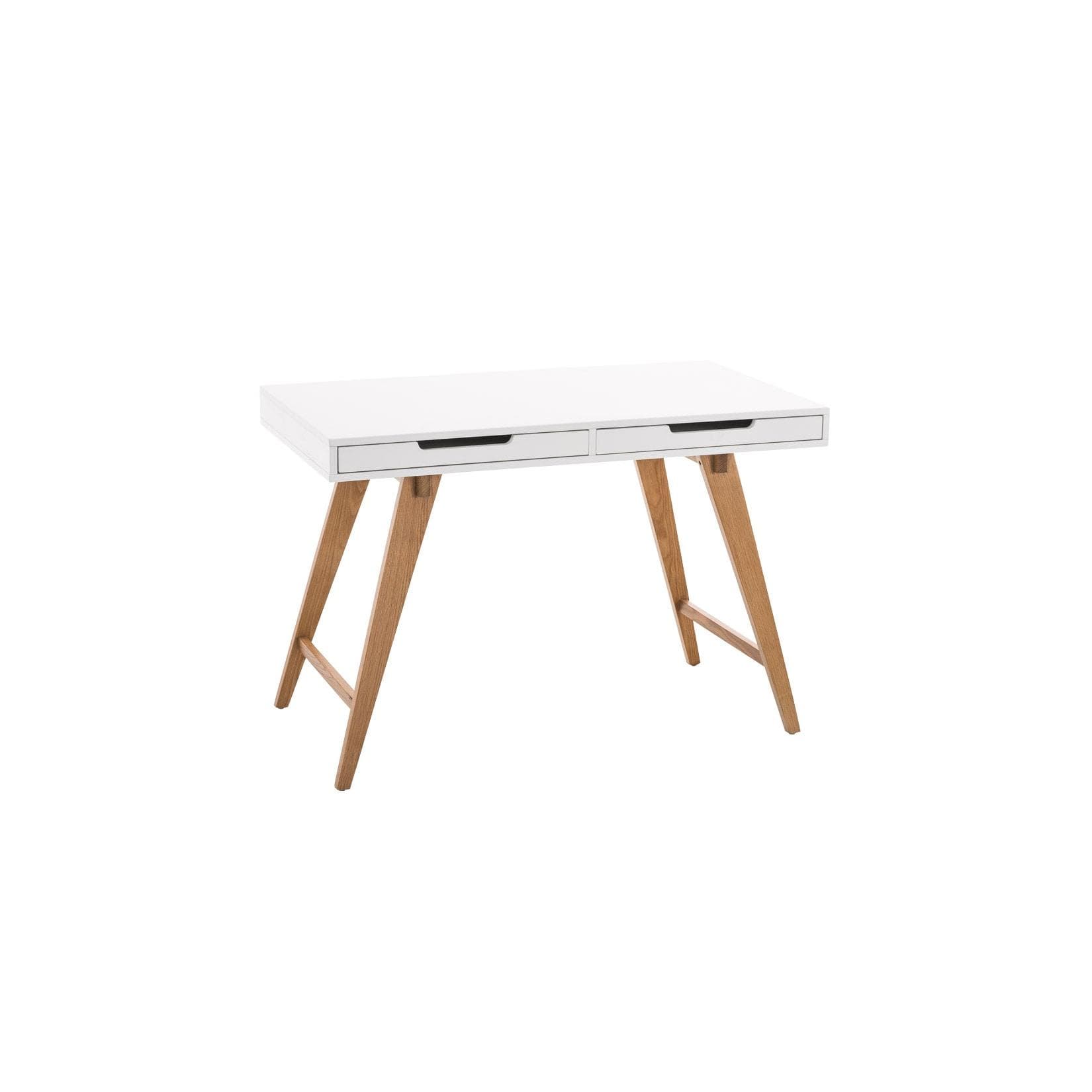 Eichenholz-Schreibtisch mit elegantem Design